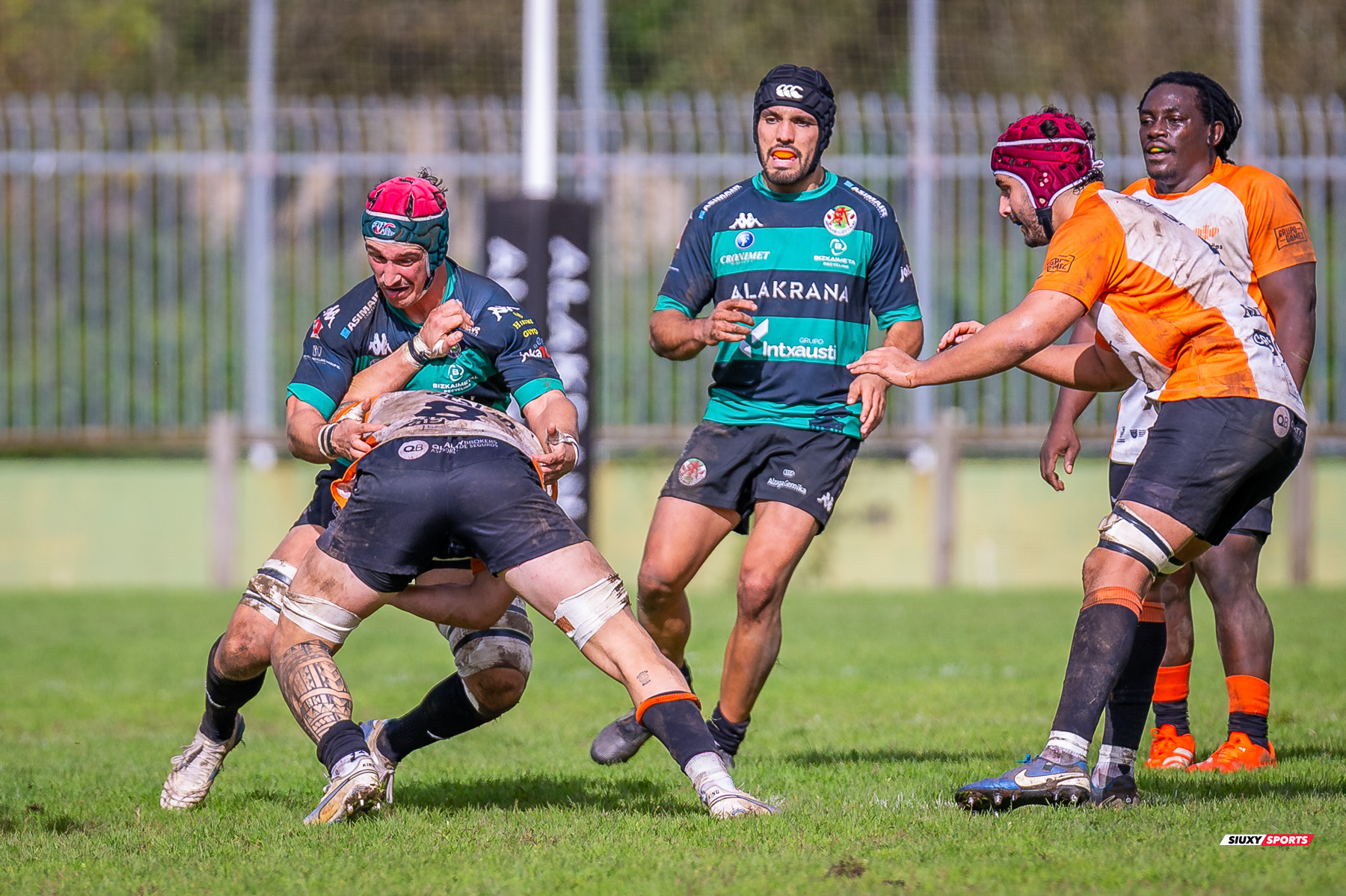  Gernika Rugby Taldea - Club de Rugby Les Abelles - Rugby - FER 2025 - Gernika RT vs Club de Rugby Les Abelles (#FER25GRTLA10) Photo by: Fredy Monfoto | Siuxy Sports 2025-10-26