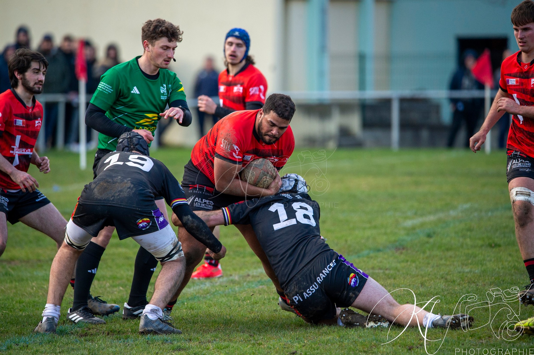  US Deux Ponts - RAS Vizille Vaulnaveys - Rugby - FFR 2025 - Rég 1 - US Deux Ponts (12) vs (19) RAS Vizille Vaulnaveys (#FFR25R1US2PVV03) Photo by: Karine Valentin | Siuxy Sports 2025-03-16