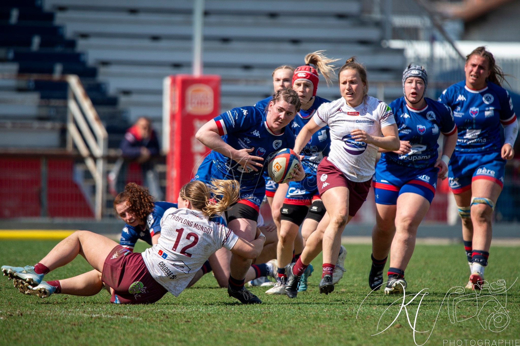  FC Grenoble Rugby - Stade Bordelais - Rugby - FFR 2025 - Élite 1 - FC Grenoble vs Stade Bordelais (#FFR25E1FCGSB03) Photo by: Karine Valentin | Siuxy Sports 2025-03-29