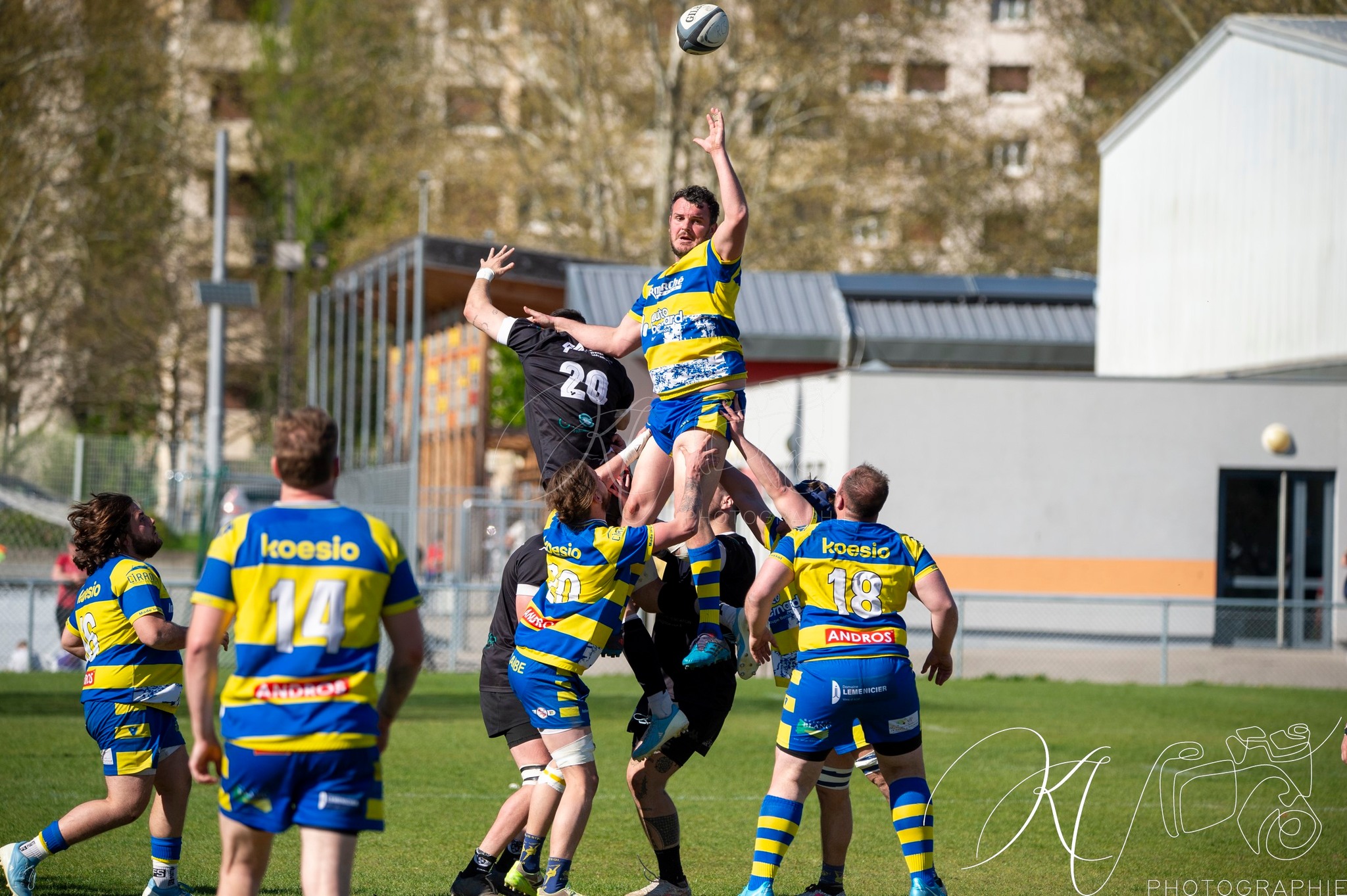  Rugby Club de Seyssins - Bassin de Crussol Rugby - Rugby - FFR 2025 - Féd 3 - RC de Seyssins (33) vs (31) Bassin de Crussol (#FFR25F3RCSBC04) Photo by: Karine Valentin | Siuxy Sports 2025-04-06