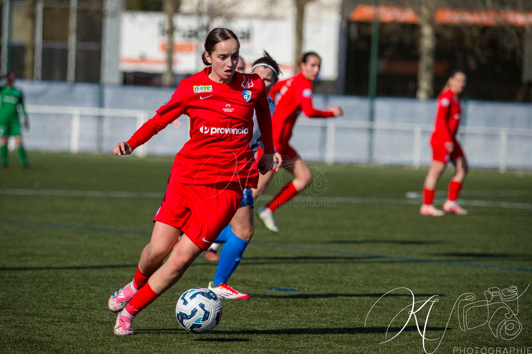  Grenoble Foot 38 - US Colomiers - Soccer - FFF 2025 - D3 FÉMININE - Grenoble Foot 38 (1) vs (1) US Colomiers (#FFF25D3FG38USC02) Photo by: Karine Valentin | Siuxy Sports 2025-02-16