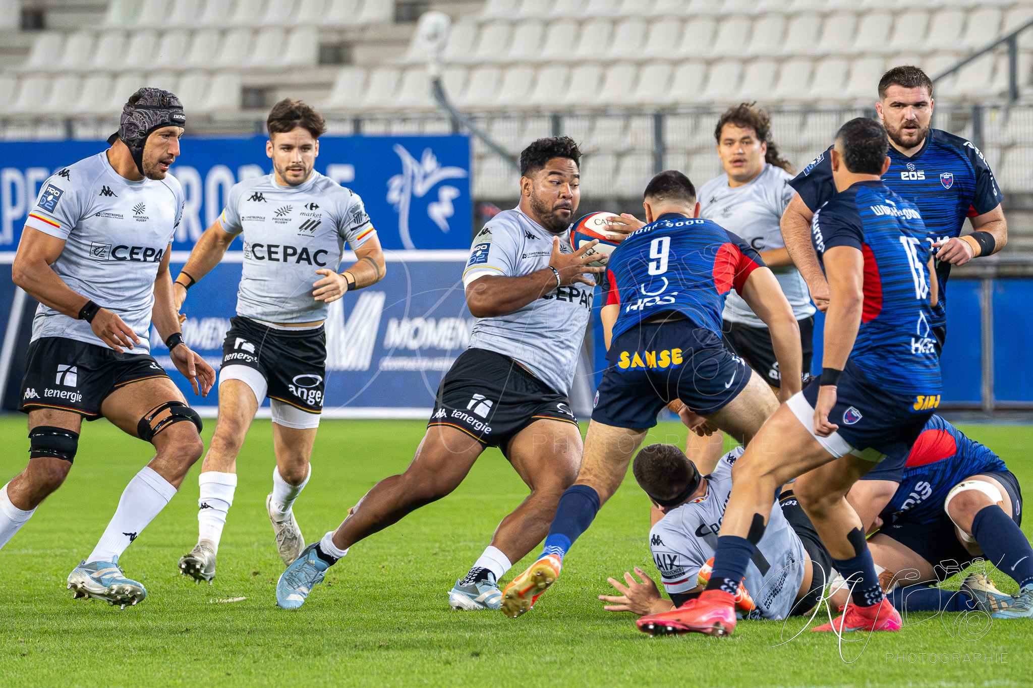  FC Grenoble Rugby - Provence - Rugby - FFR 2025 - PRO D2 - FC Grenoble vs Provence (#FFR25PD2GP10) Photo by: Karine Valentin | Siuxy Sports 2025-10-03