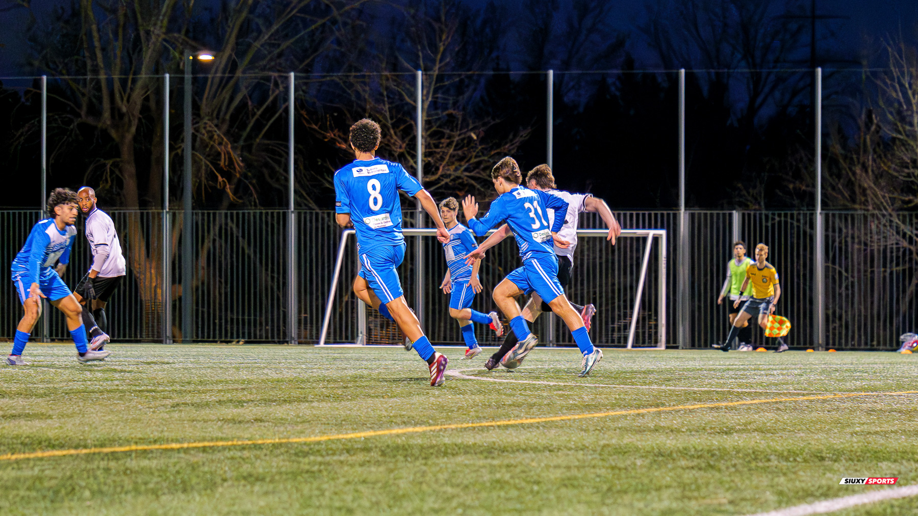 Georgi BORODIN - Mehdi LOTFI -  CS Braves Ahuntsic MCFC - AS St-Leonard - Soccer - L2QC M 2025 - Braves Ahuntsic (1) vs (1) St-Léonard (#L2QC25MCSBASSL4) Photo by: Mathias Pacheco Lemina | Siuxy Sports 2025-04-19