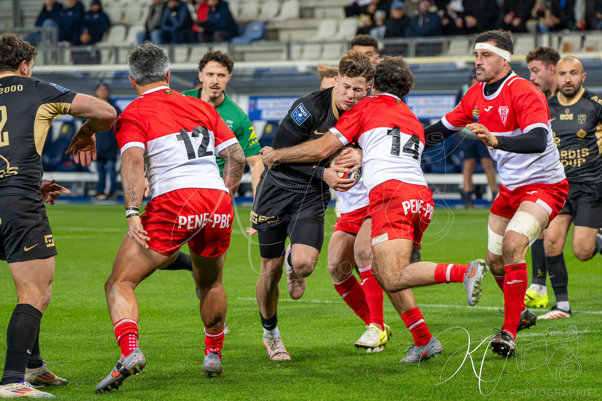  FC Grenoble Rugby - Biarritz - Rugby - FFR 2025 - PRO D2 - FC Grenoble Rugby vs Biarritz (#FFR25PD2GB11) Photo by: Karine Valentin | Siuxy Sports 2025-11-28