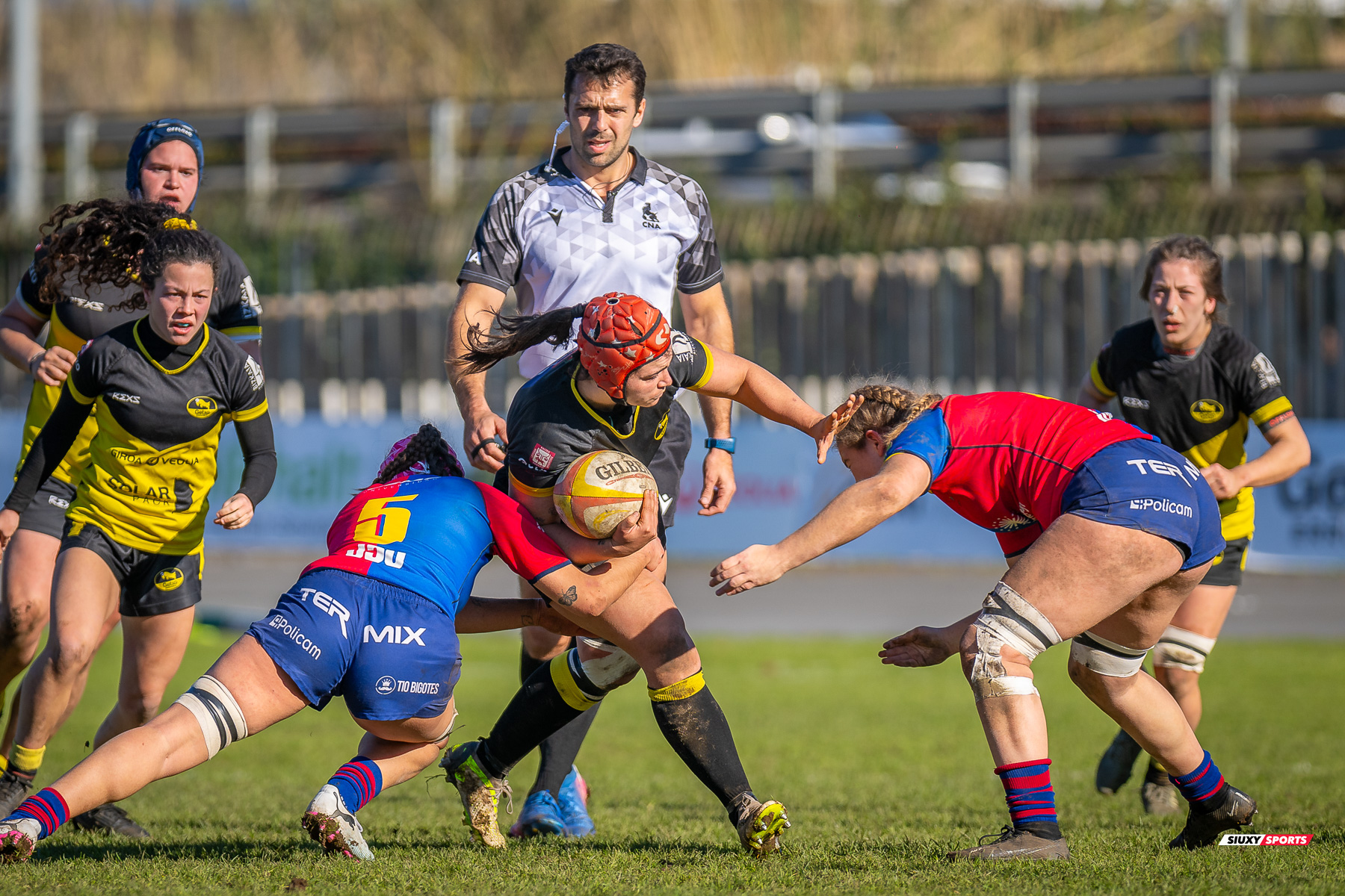  Getxo Artea Rugby Taldea - Futbol Club Barcelona Rugby - Rugby - FER 2025 - LIGA IBERDROLA - GETXO NESKAK (33) vs (12) AVFCBR FEM (#FER25LIGNBR01) Photo by: Fredy Monfoto | Siuxy Sports 2025-01-19