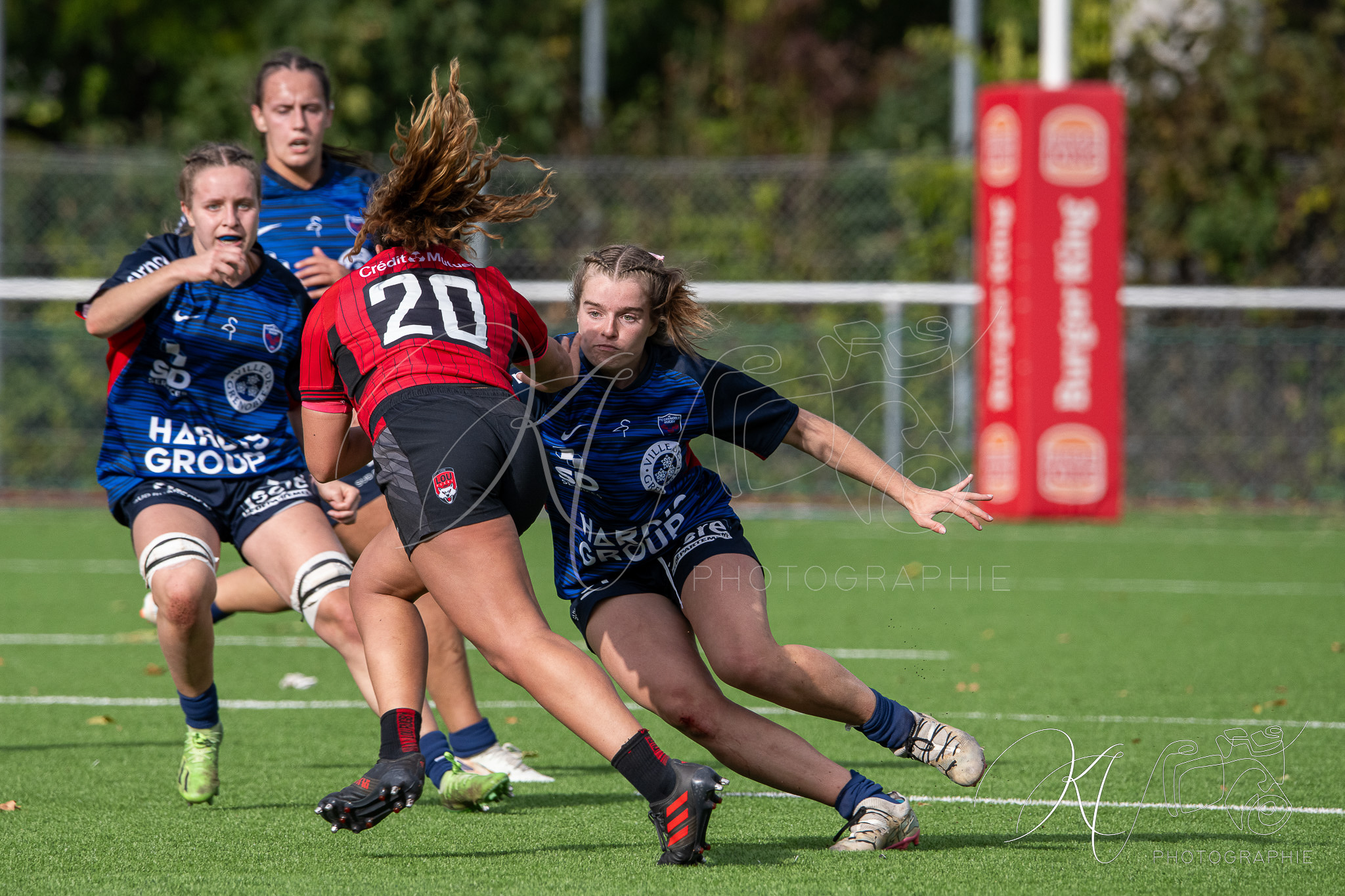  FC Grenoble Rugby - Lyon Olympique Universitaire - Rugby - FFR 2025 - Reserve Élite F - FC Grenoble vs Lyon Olympique Universitaire (#FFR25REFGL10) Photo by: Karine Valentin | Siuxy Sports 2025-10-05