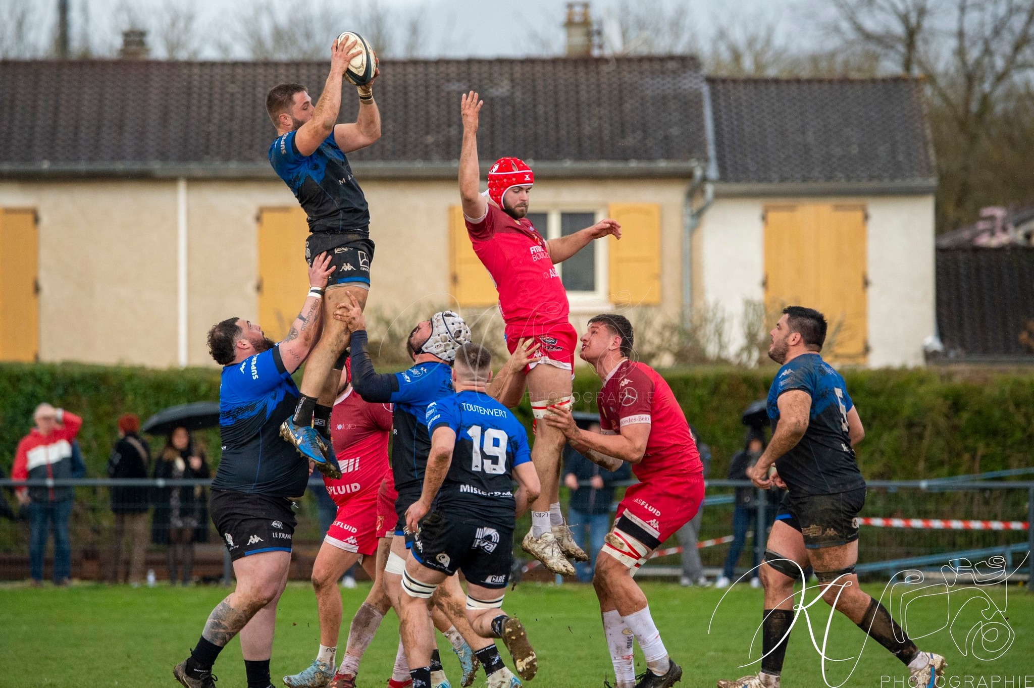  US Vinay - Stade Olympique Voironnais - Rugby - FFR 2025 - Féd 2 - US Vinay (24) vs (10) Stade Olympique Voironnais (#FFR25F2USVSOV03) Photo by: Karine Valentin | Siuxy Sports 2025-03-22