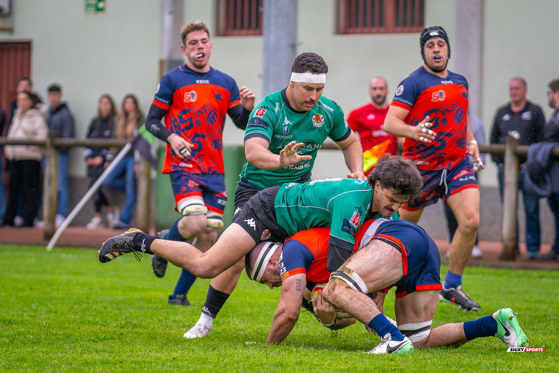  Gernika Rugby Taldea - Rugby Club L'Hospitalet - Rugby - FER 2025 - DHB - Gernika RT (52) vs (7) RC L'Hospitalet (#FER25DHBGERHOS04) Photo by: Fredy Monfoto | Siuxy Sports 2025-04-13