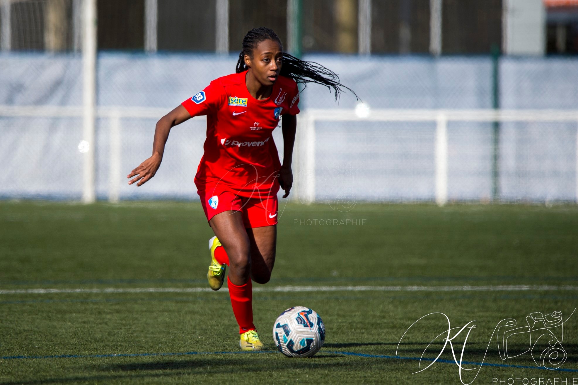  Grenoble Foot 38 - US Colomiers - Soccer - FFF 2025 - D3 FÉMININE - Grenoble Foot 38 (1) vs (1) US Colomiers (#FFF25D3FG38USC02) Photo by: Karine Valentin | Siuxy Sports 2025-02-16