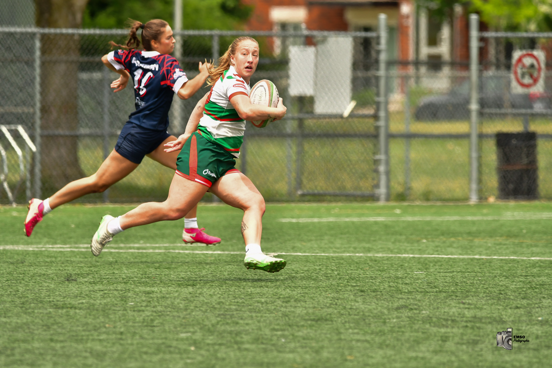 Mahalia ROBINSON -  Rugby Club de Montréal - Braves de Trois-Rivières - Rugby - RQ 2025 - LQ2F - Rugby Club de Montréal vs Braves de Trois-Rivières (#RQ25LQ2FRCMB7) Photo by: emso photo | Siuxy Sports 2025-07-05
