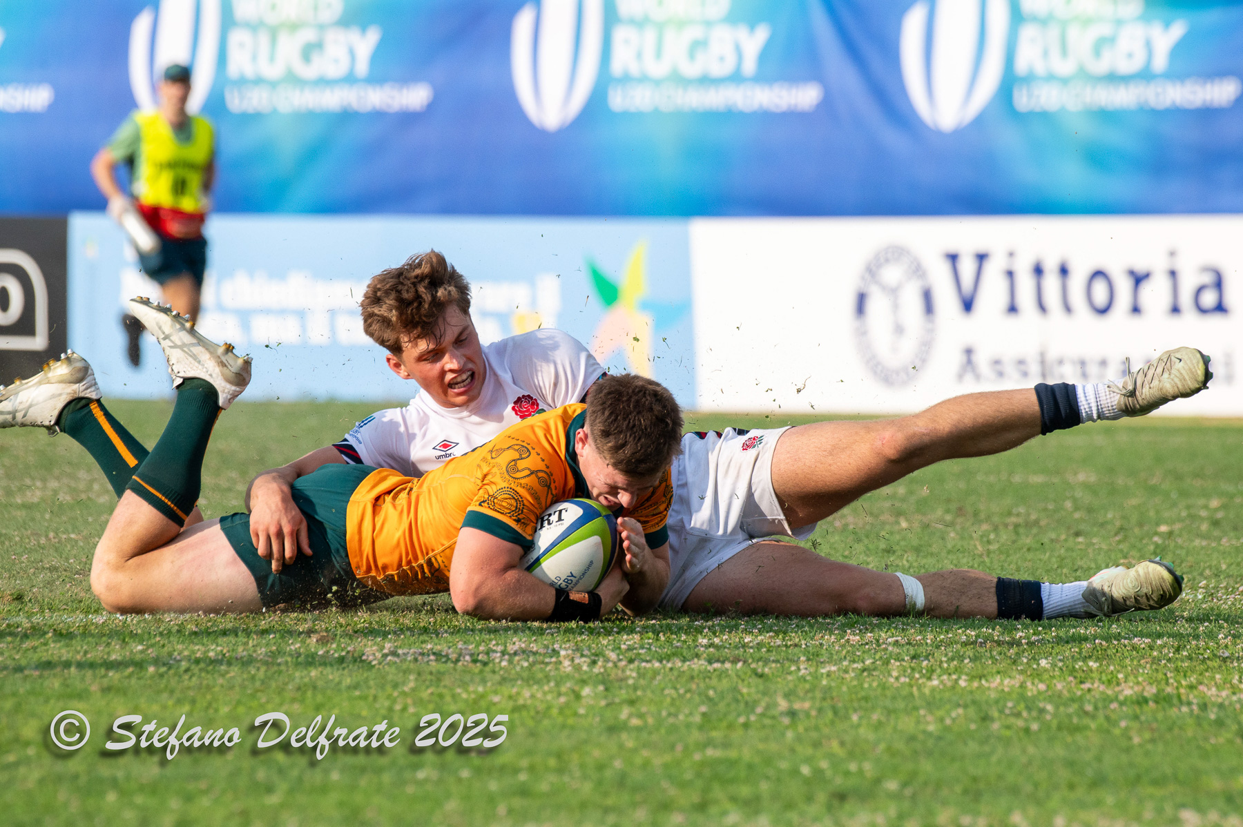  Australia U-20 national rugby union team (M) - England U-20 national rugby union team - Rugby - 2025 World Rugby U20 Championship - Australia (68) vs (40) England (#RWC25U20AUEN) Photo by: Stefano Delfrate | Siuxy Sports 2025-07-26