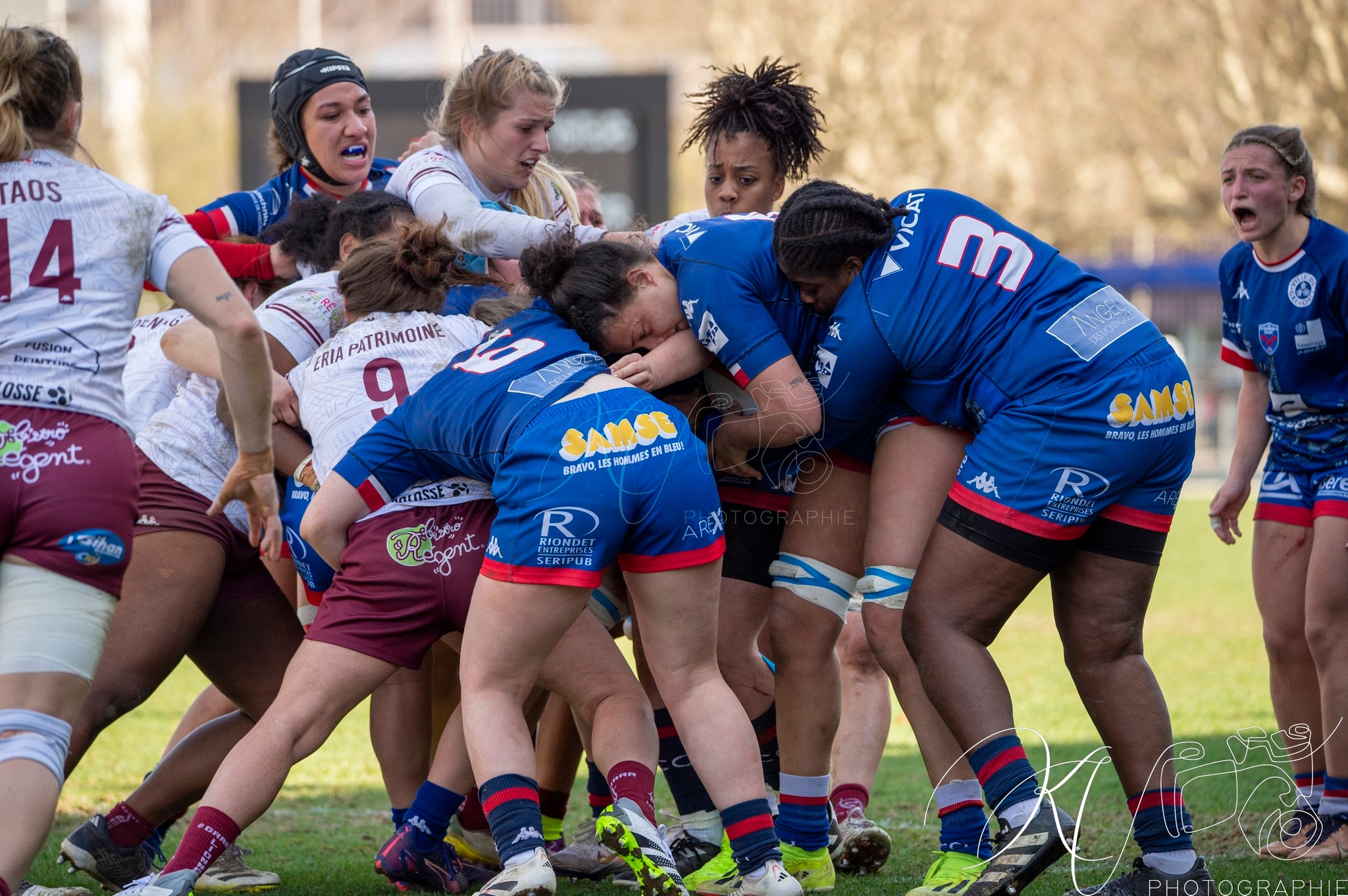  FC Grenoble Rugby - Stade Bordelais - Rugby - FFR 2025 - Élite 1 - FC Grenoble vs Stade Bordelais (#FFR25E1FCGSB03) Photo by: Karine Valentin | Siuxy Sports 2025-03-29
