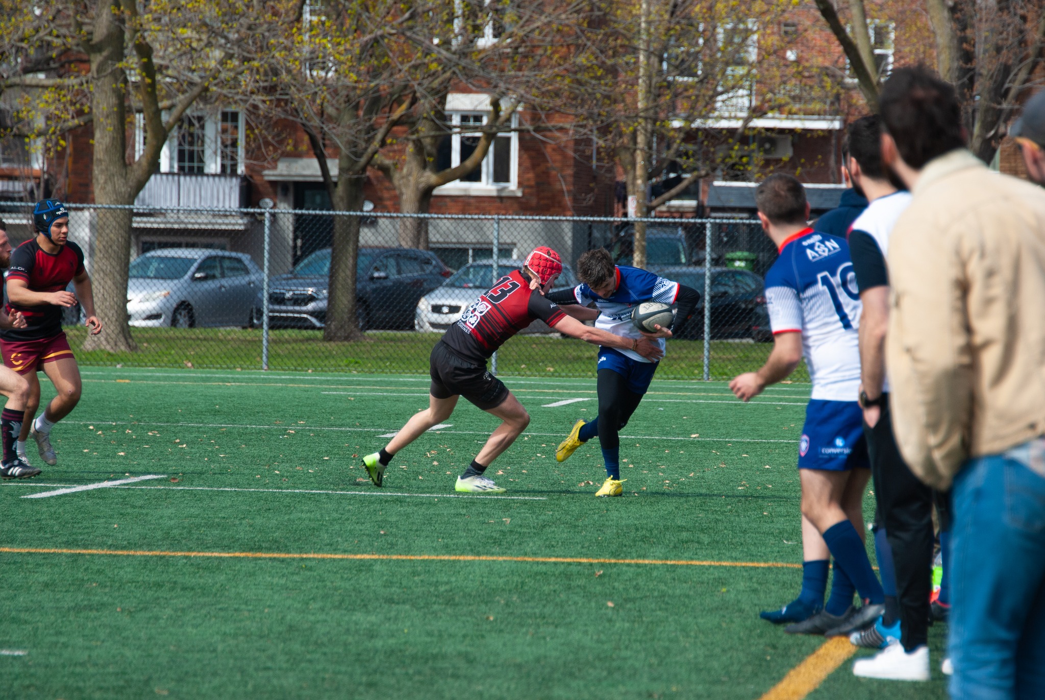  Rugby Club de Montréal - Westmount Rugby Club - Rugby - RQ 2024 - LPR2 - RCMXV vs Westmount 2 (#RQ24LP2RCMXW4) Photo by: Coraline Brochet | Siuxy Sports 2024-04-27