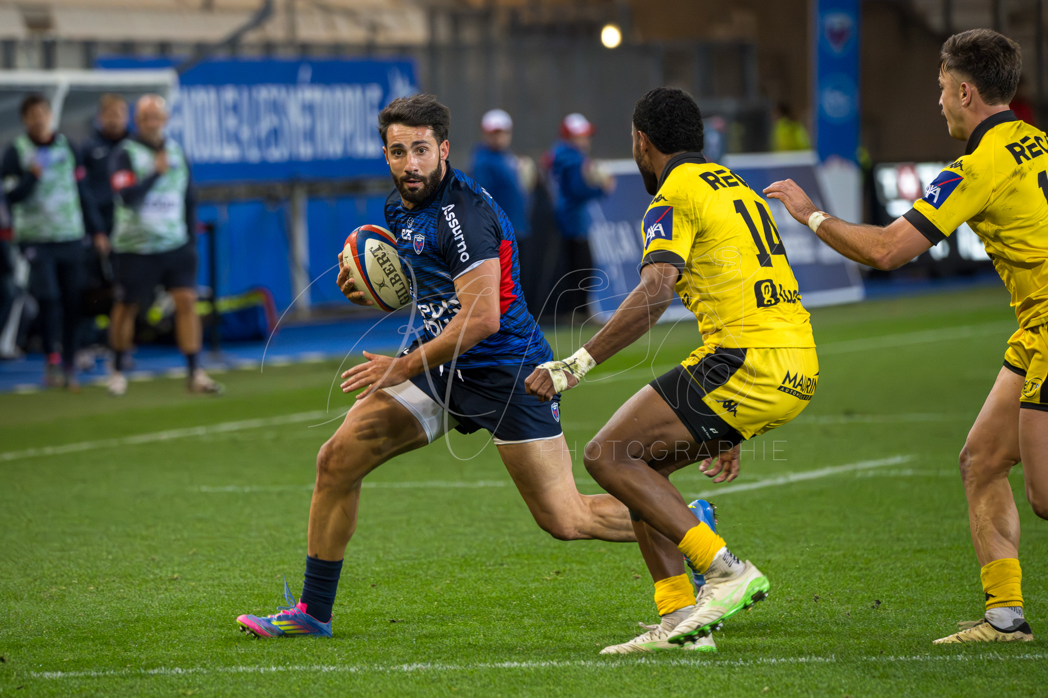 FC Grenoble Rugby - US Carcassonne - Rugby - FFR 2025 - Pro D2 - FC Grenoble vs US Carcassonne (#FFR25PD2GC10) Photo by: Karine Valentin | Siuxy Sports 2025-10-24