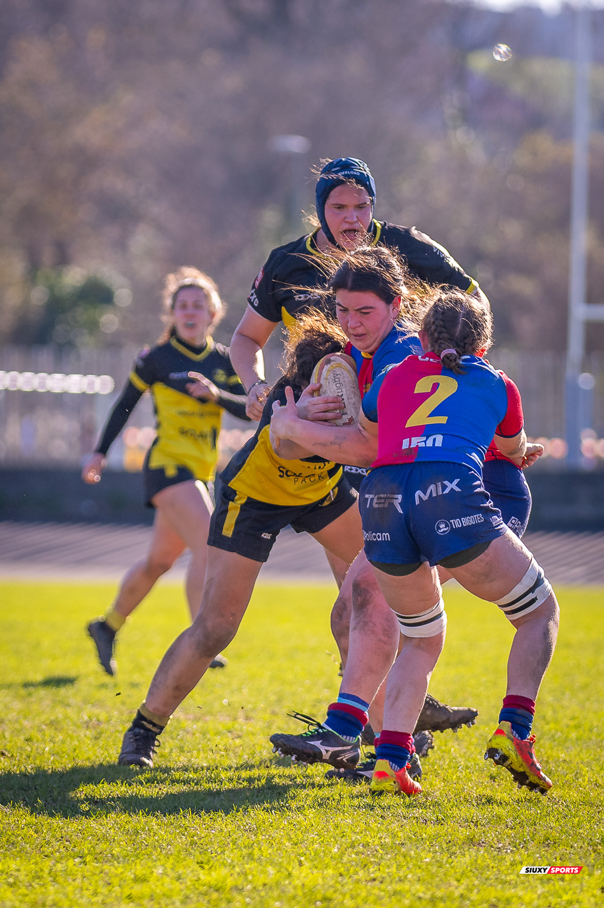  Getxo Artea Rugby Taldea - Futbol Club Barcelona Rugby - Rugby - FER 2025 - LIGA IBERDROLA - GETXO NESKAK (33) vs (12) AVFCBR FEM (#FER25LIGNBR01) Photo by: Fredy Monfoto | Siuxy Sports 2025-01-19