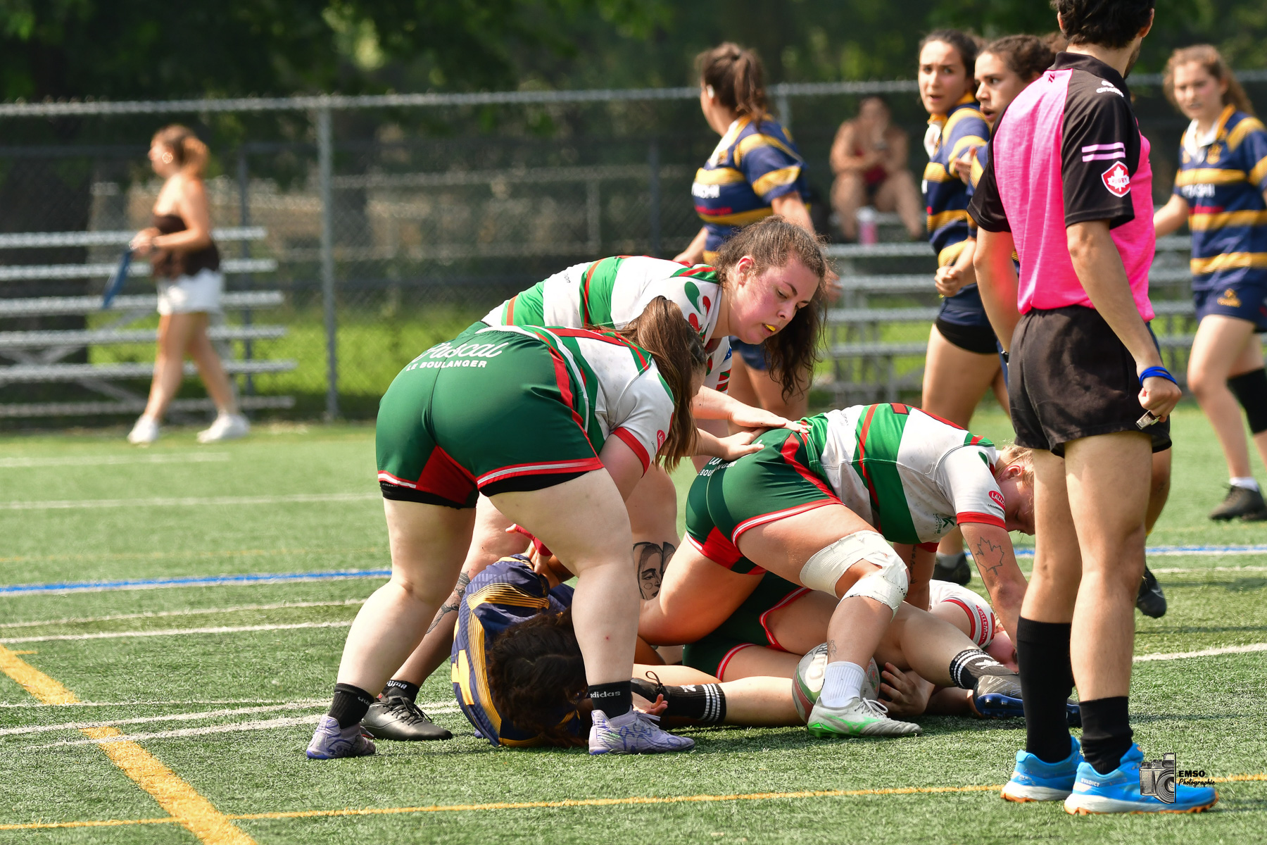  Rugby Club de Montréal - Town of Mount Royal RFC - Rugby - RQ 2025 - LP2 F - Rugby Club de Montréal vs TMR (#RQ25LP2FRCMT7) Photo by: emso photo | Siuxy Sports 2025-07-26