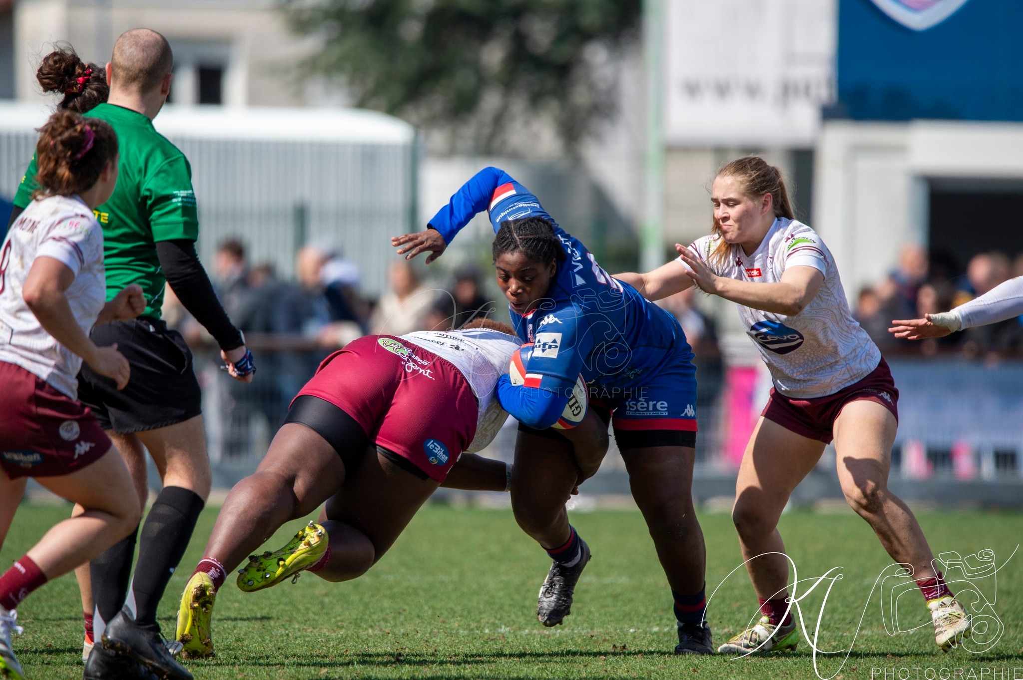  FC Grenoble Rugby - Stade Bordelais - Rugby - FFR 2025 - Élite 1 - FC Grenoble vs Stade Bordelais (#FFR25E1FCGSB03) Photo by: Karine Valentin | Siuxy Sports 2025-03-29