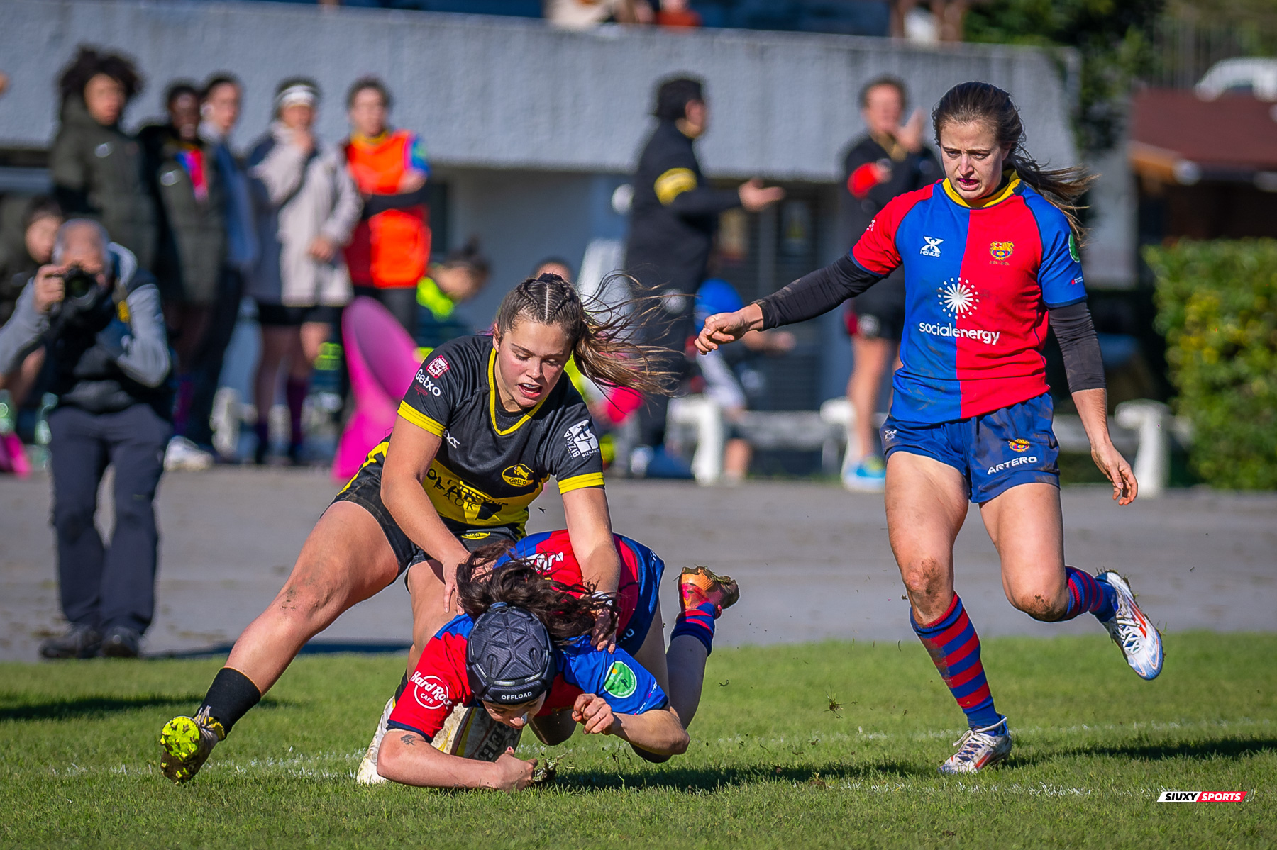  Getxo Artea Rugby Taldea - Futbol Club Barcelona Rugby - Rugby - FER 2025 - LIGA IBERDROLA - GETXO NESKAK (33) vs (12) AVFCBR FEM (#FER25LIGNBR01) Photo by: Fredy Monfoto | Siuxy Sports 2025-01-19