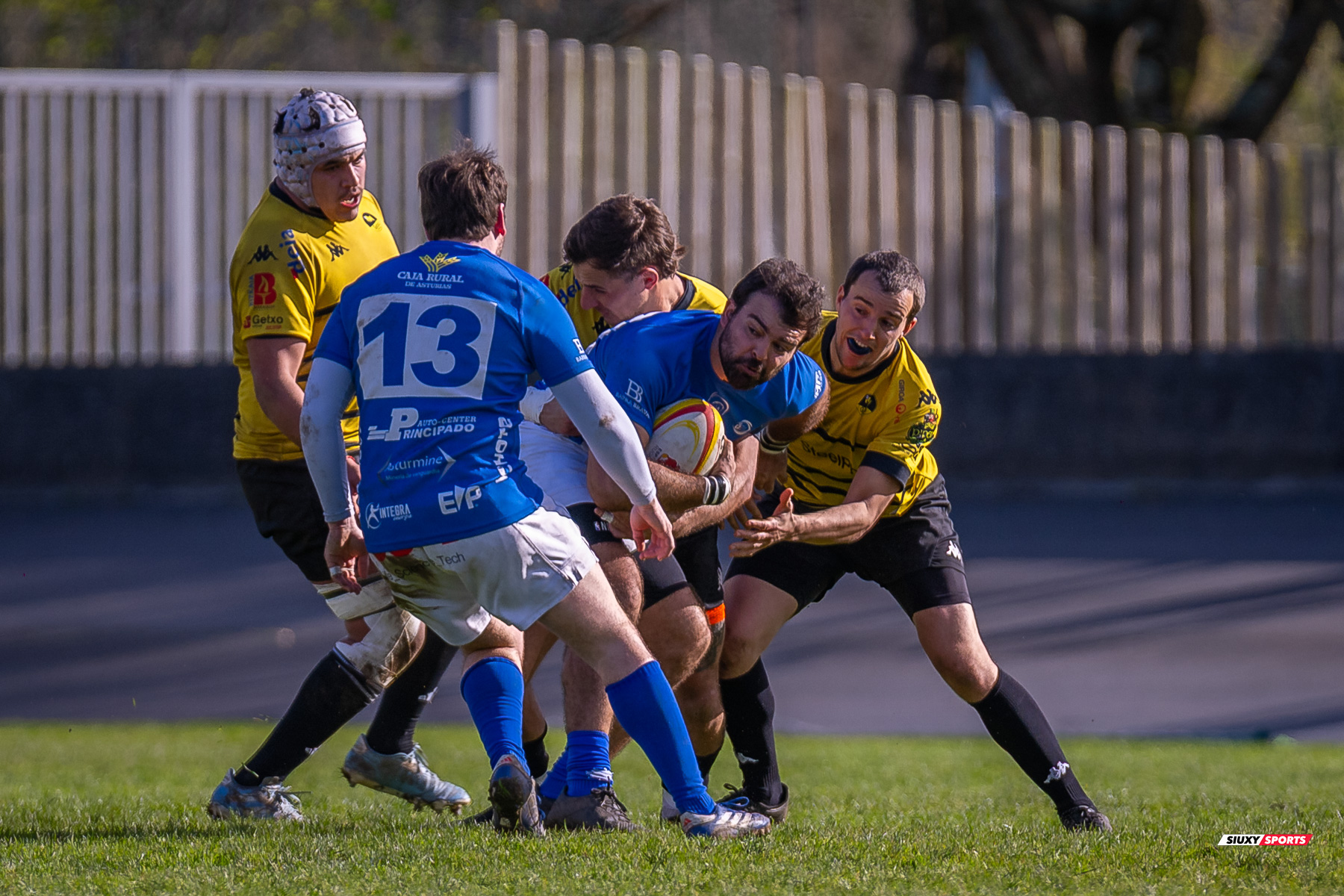  Getxo Artea Rugby Taldea - Real Oviedo Rugby - Rugby - FER 2025 - DHB - Getxo RT (43) vs (19) Oviedo (#FER25DHBGRTOVI03) Photo by: Fredy Monfoto | Siuxy Sports 2025-03-29