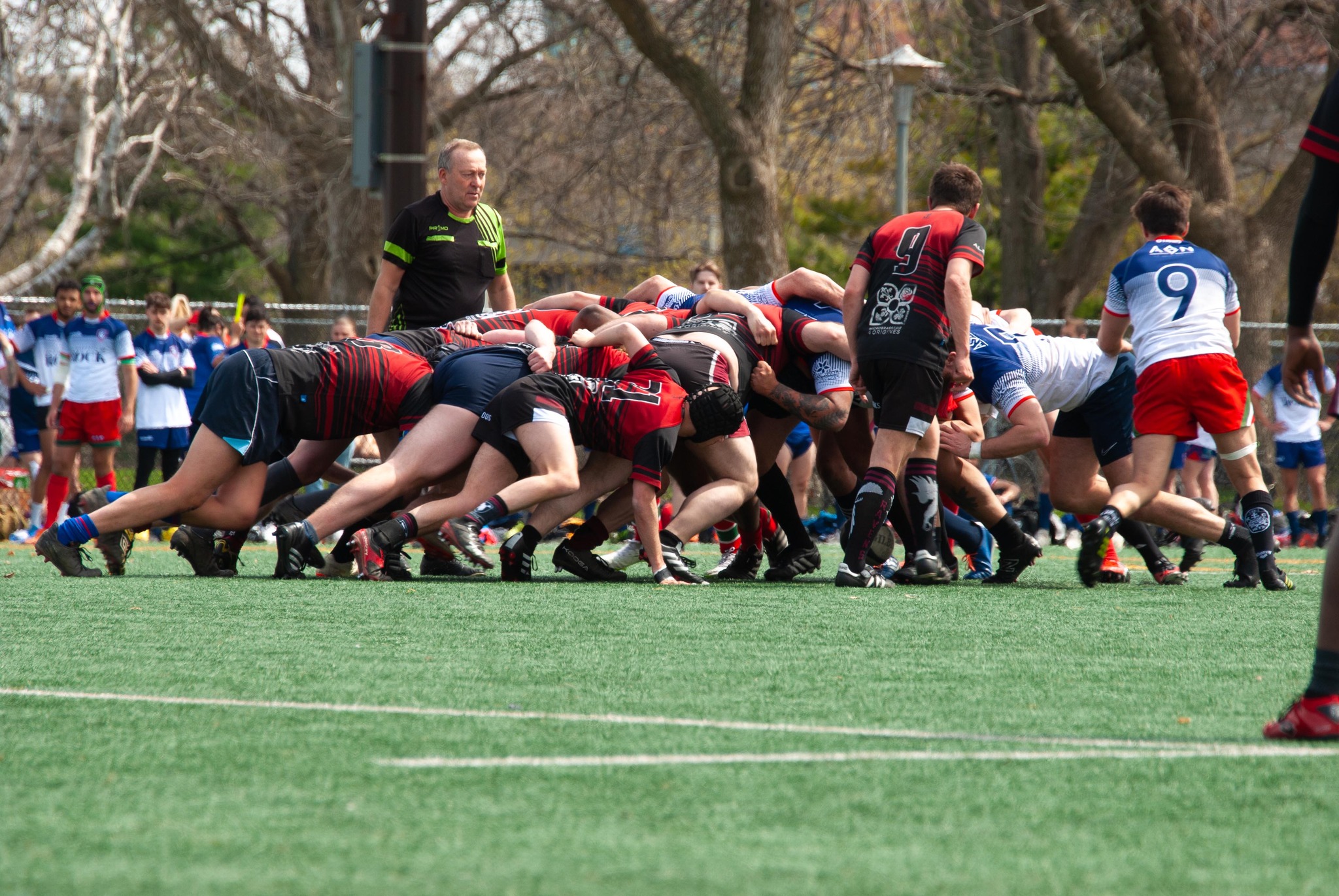  Rugby Club de Montréal - Westmount Rugby Club - Rugby - RQ 2024 - LPR2 - RCMXV vs Westmount 2 (#RQ24LP2RCMXW4) Photo by: Coraline Brochet | Siuxy Sports 2024-04-27