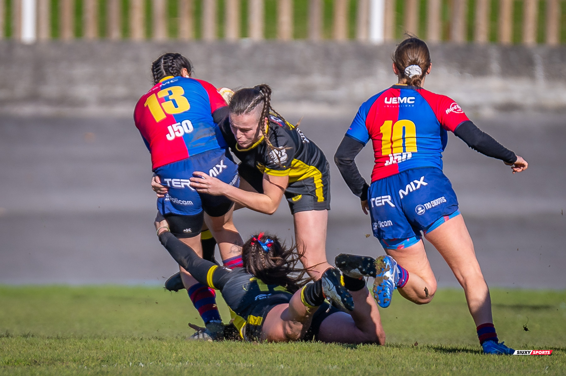  Getxo Artea Rugby Taldea - Futbol Club Barcelona Rugby - Rugby - FER 2025 - LIGA IBERDROLA - GETXO NESKAK (33) vs (12) AVFCBR FEM (#FER25LIGNBR01) Photo by: Fredy Monfoto | Siuxy Sports 2025-01-19