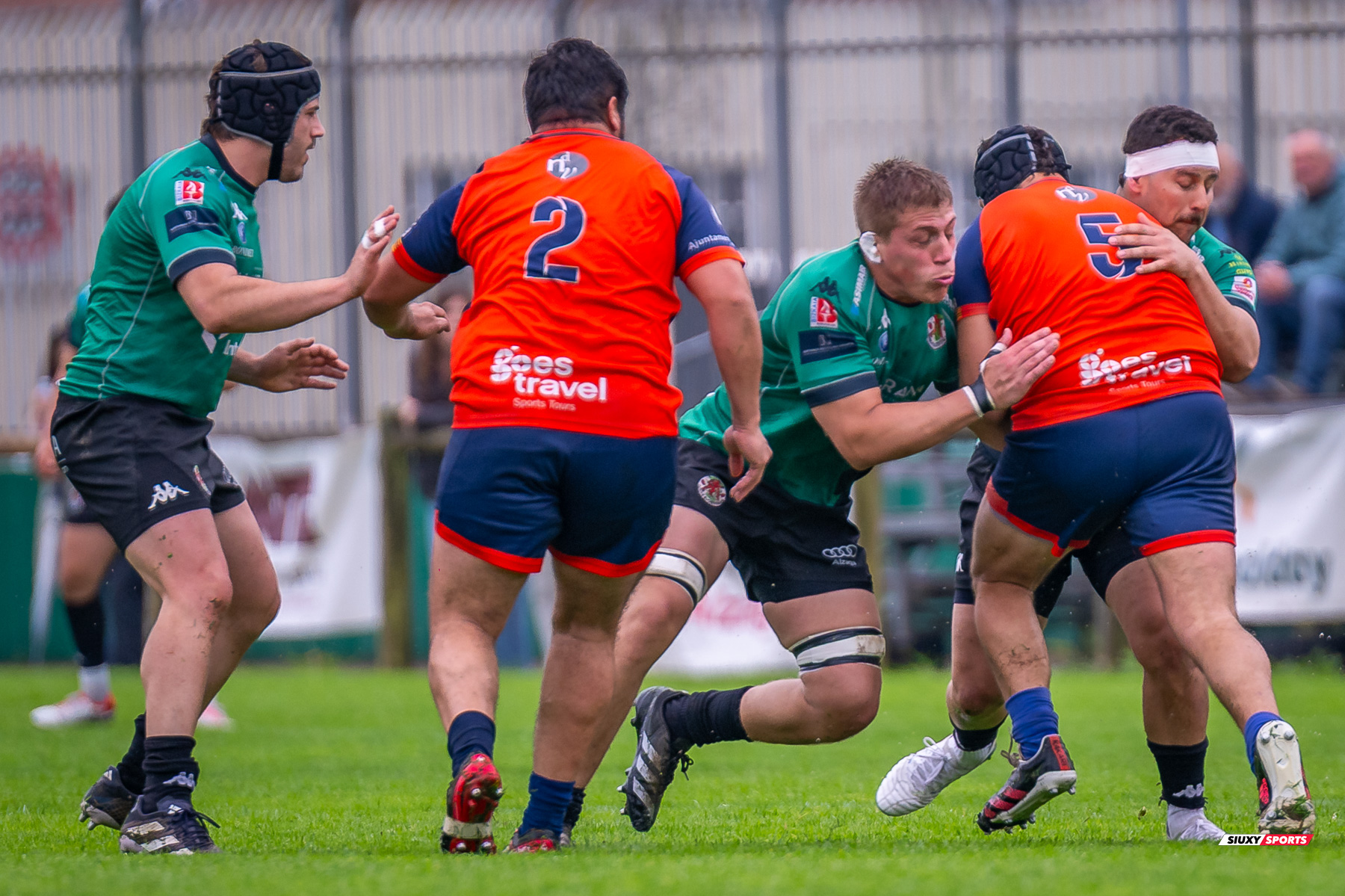  Gernika Rugby Taldea - Rugby Club L'Hospitalet - Rugby - FER 2025 - DHB - Gernika RT (52) vs (7) RC L'Hospitalet (#FER25DHBGERHOS04) Photo by: Fredy Monfoto | Siuxy Sports 2025-04-13