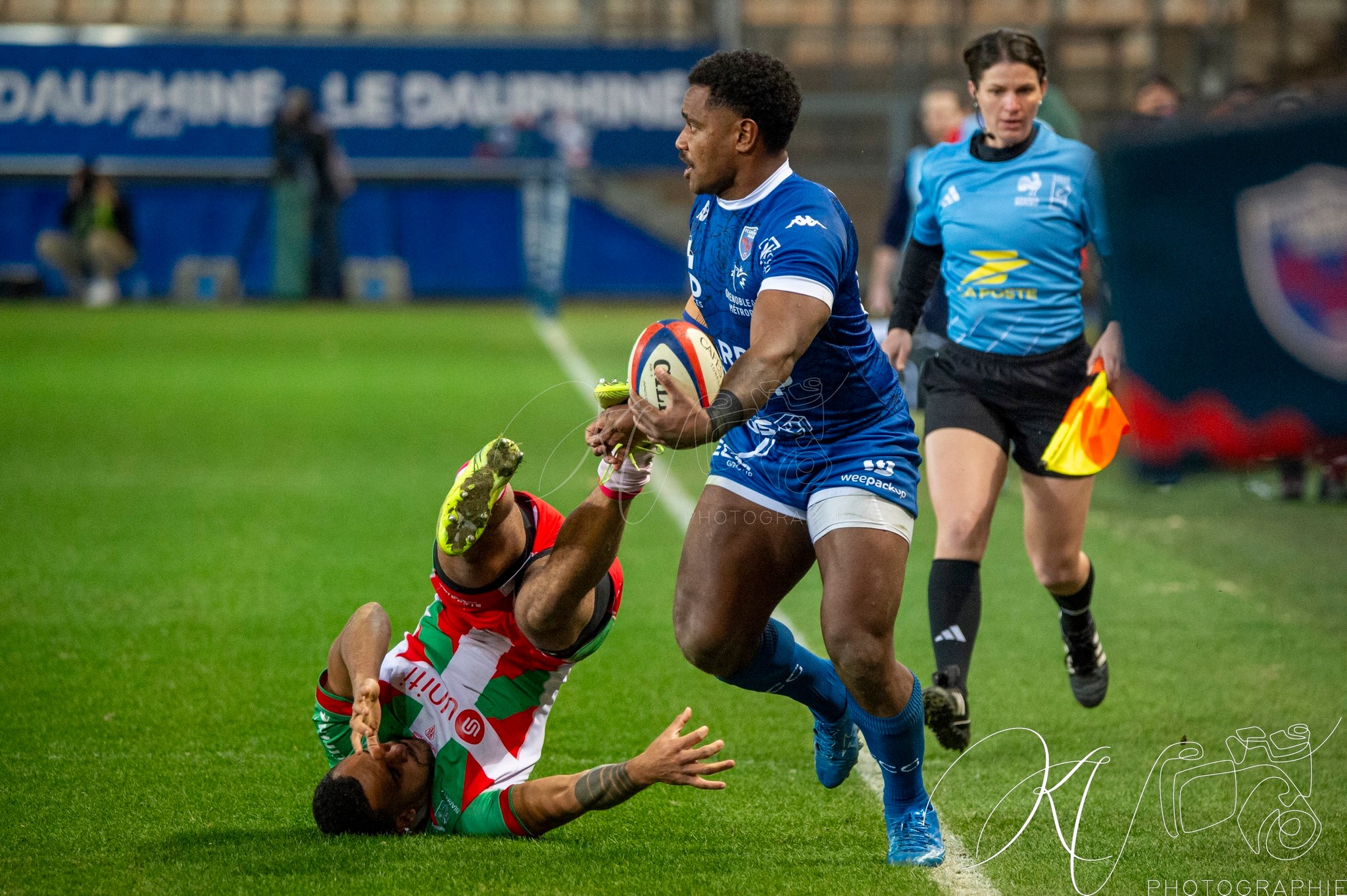  FC Grenoble Rugby - Biarritz - Rugby - FFR 2025 - Pro D2 - FC Grenoble Rugby (33) vs (17) Biarritz (#PD225PD2FCGBIA01) Photo by: Karine Valentin | Siuxy Sports 2025-01-24