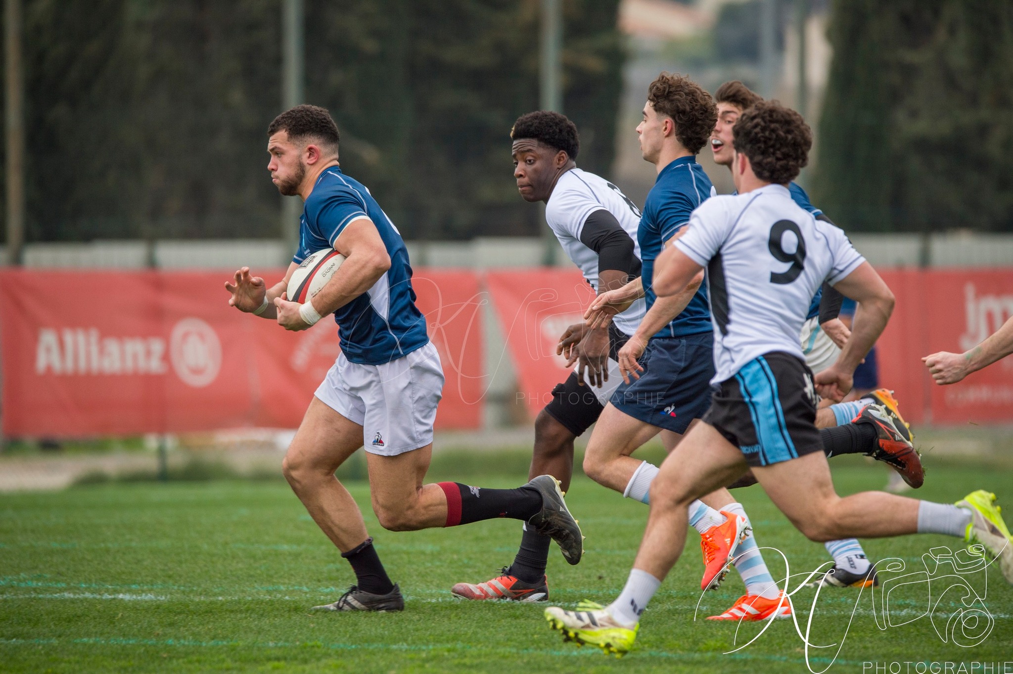  Équipe U-18 de France de rugby à XV -  - Rugby - FFR 2025 - Générations Bleues U-18 (#FFR25U1802) Photo by: Karine Valentin | Siuxy Sports 2025-02-15