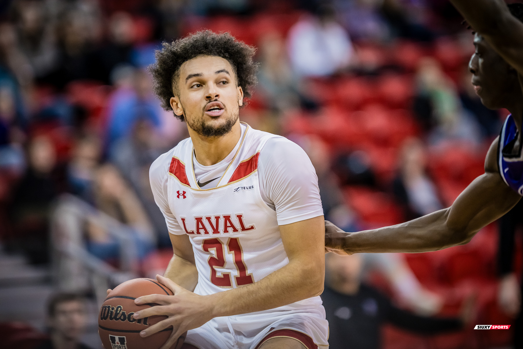  Université Laval - Bishop's University - Basketball - RSEQ 2025 - Basketball M - U.Laval (65) vs (73) Bishop's (#RSEQ25BMULBI02) Photo by: Louis Charland | Siuxy Sports 2025-02-01