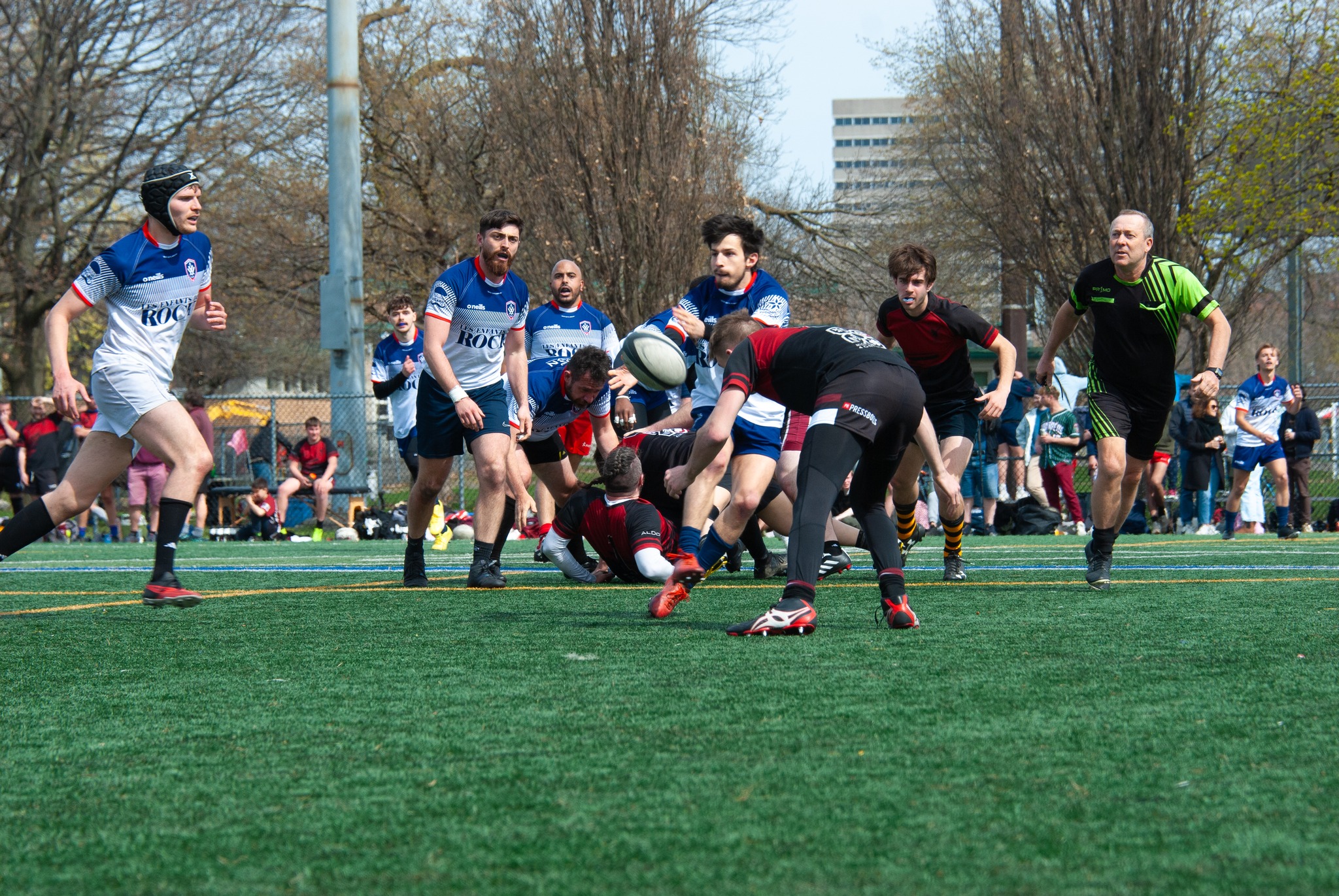  Rugby Club de Montréal - Westmount Rugby Club - Rugby - RQ 2024 - LPR2 - RCMXV vs Westmount 2 (#RQ24LP2RCMXW4) Photo by: Coraline Brochet | Siuxy Sports 2024-04-27