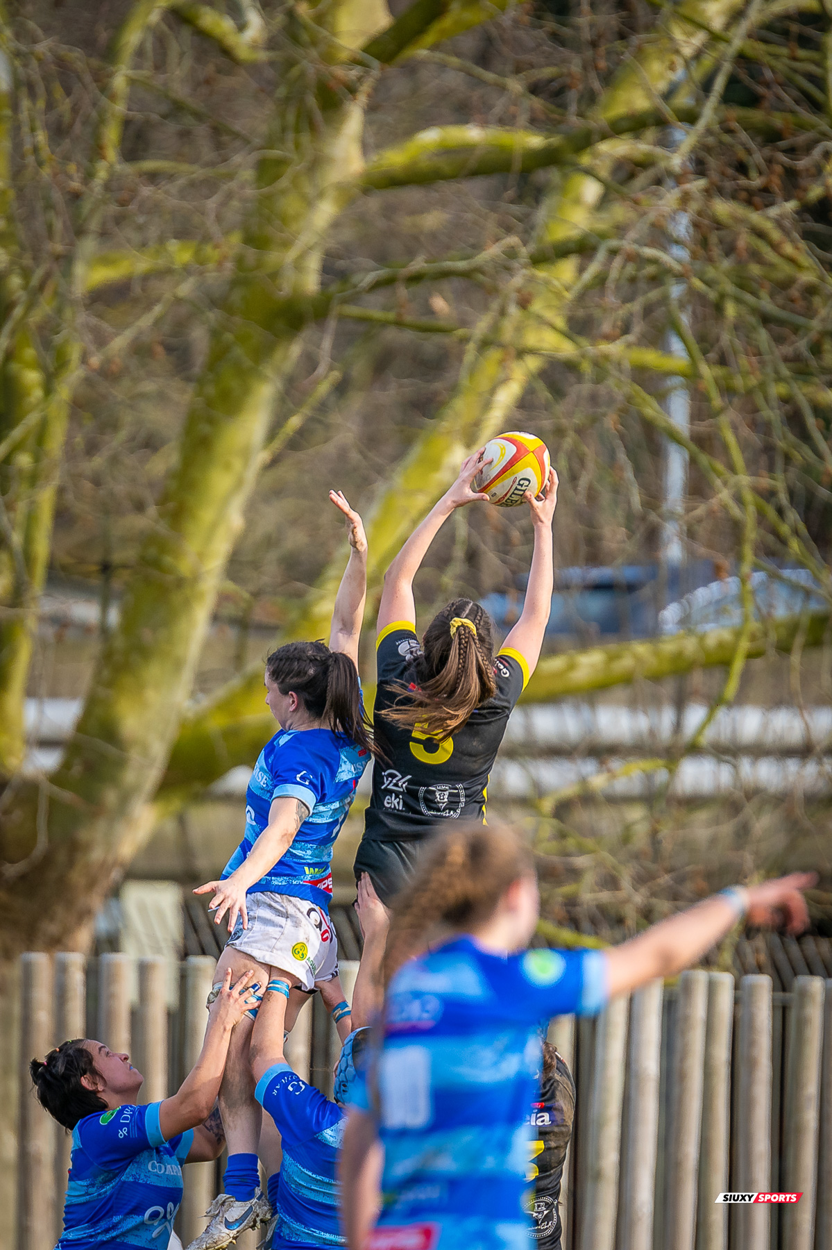  Getxo Artea Rugby Taldea - Club de Rugby Cisneros - Rugby - FER 2025 - LIGA IBERDROLA - GETXO NESKAK (39) vs (10) Cisneros (#FER25LIGNCI02) Photo by: Fredy Monfoto | Siuxy Sports 2025-02-15