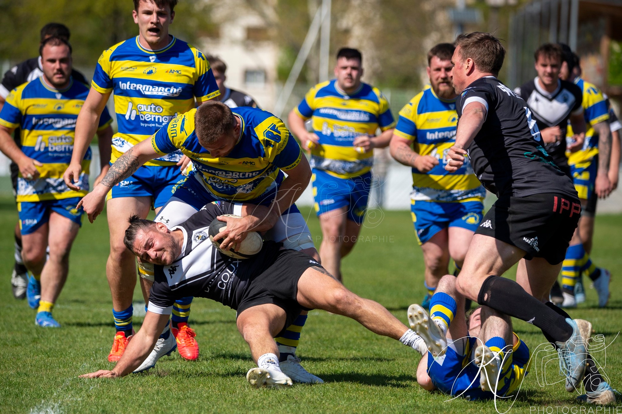  Rugby Club de Seyssins - Bassin de Crussol Rugby - Rugby - FFR 2025 - Féd 3 - RC de Seyssins (33) vs (31) Bassin de Crussol (#FFR25F3RCSBC04) Photo by: Karine Valentin | Siuxy Sports 2025-04-06
