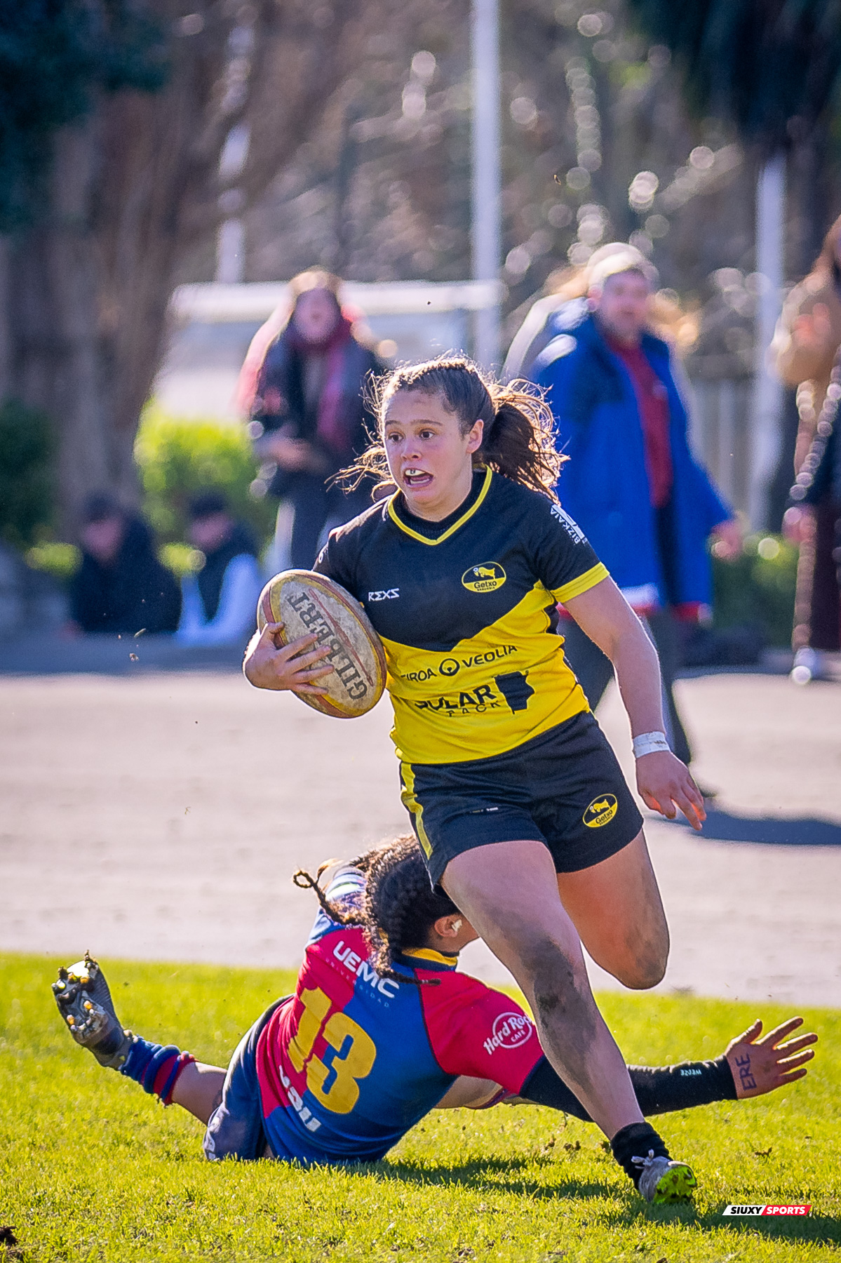  Getxo Artea Rugby Taldea - Futbol Club Barcelona Rugby - Rugby - FER 2025 - LIGA IBERDROLA - GETXO NESKAK (33) vs (12) AVFCBR FEM (#FER25LIGNBR01) Photo by: Fredy Monfoto | Siuxy Sports 2025-01-19