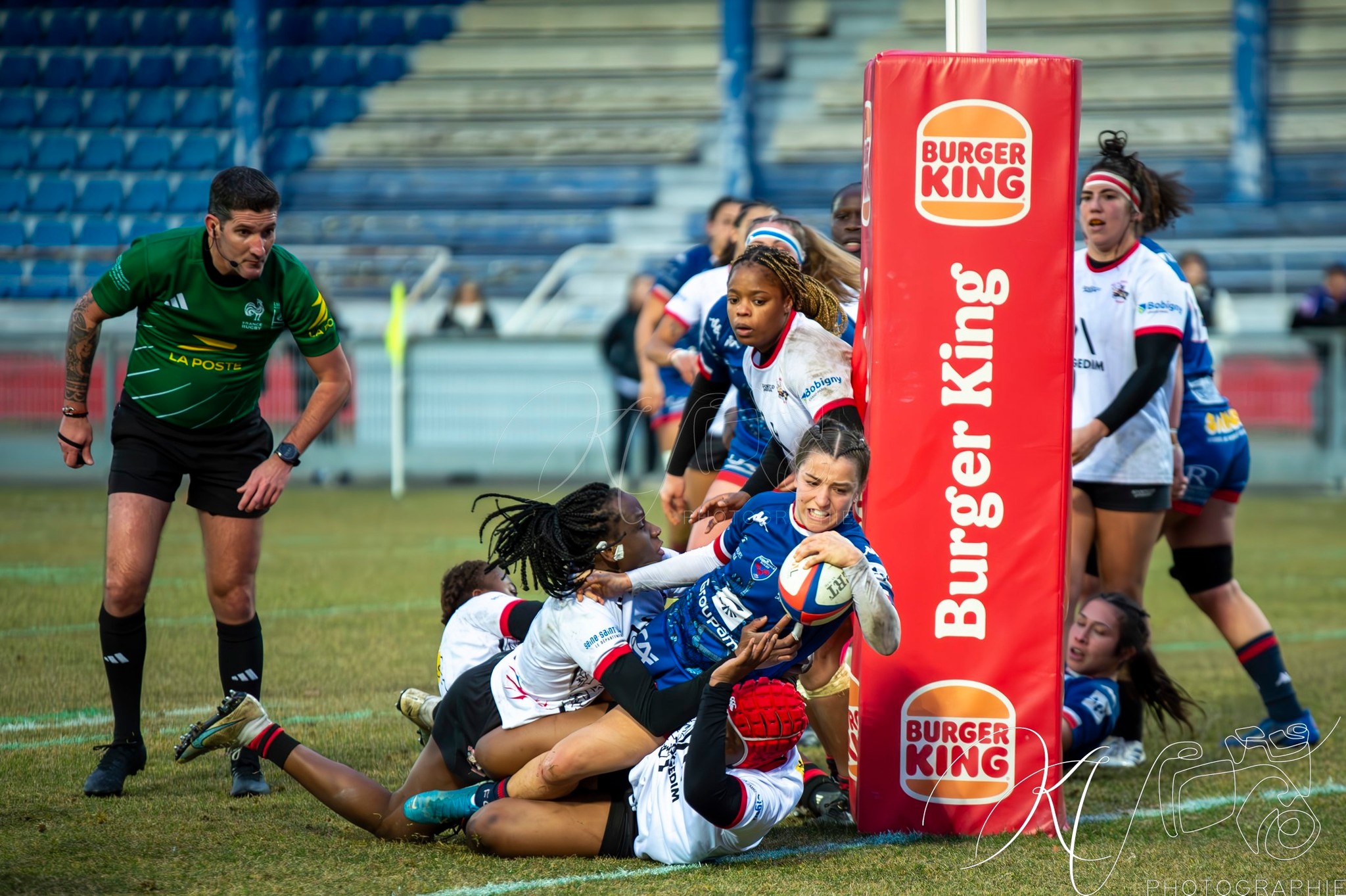  FC Grenoble Rugby - AC Bobigny 93 Rugby - Rugby - FFR 2025 - Élite 1 - Amazones (29) vs (14) Bobigny (#FFR25E1FCGBO01) Photo by: Karine Valentin | Siuxy Sports 2025-01-26