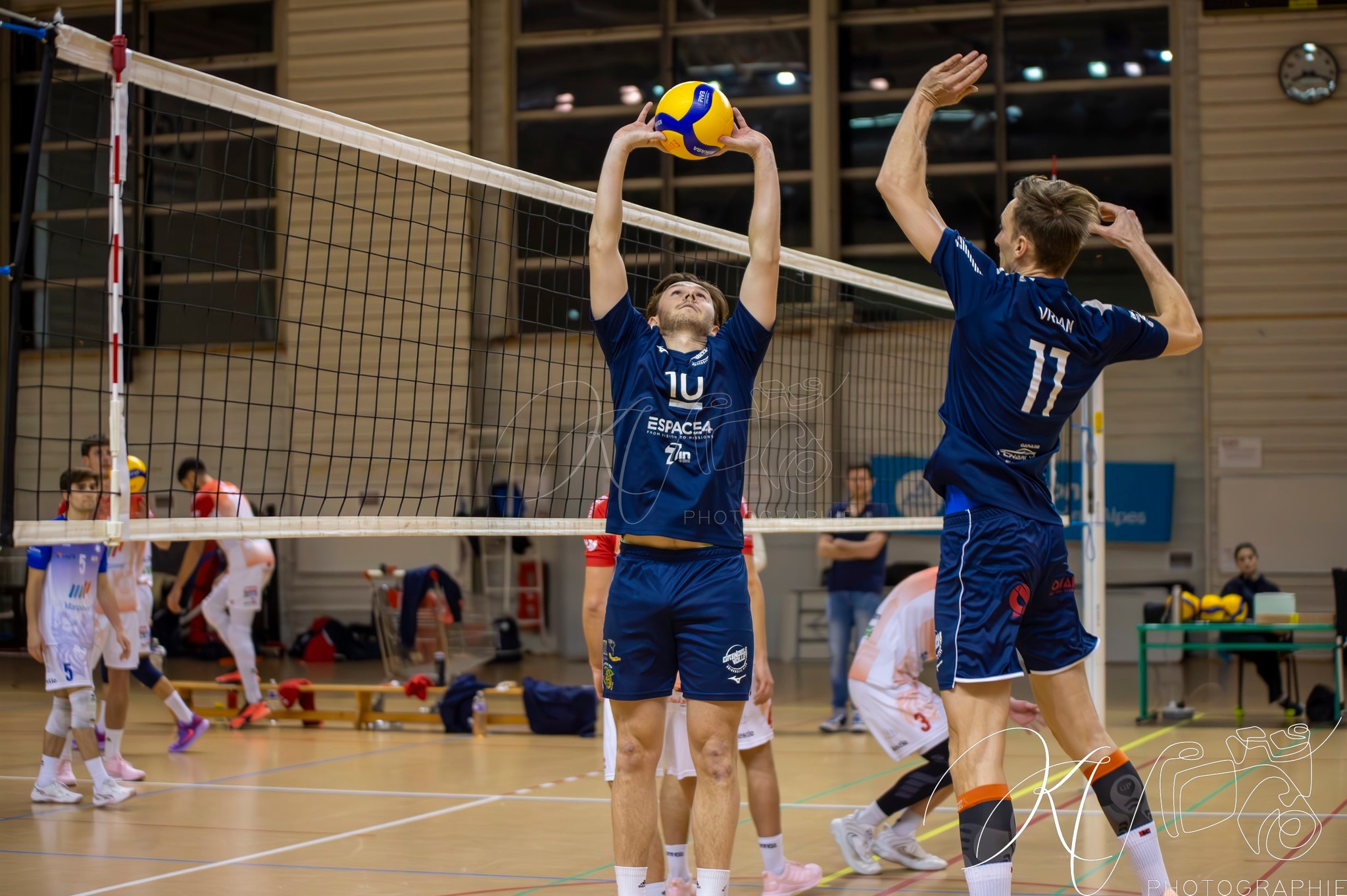  Grenoble Volley UC - ASUL Lyon Volley - Volleyball - FFV 2025 - Grenoble Volley vs ASUL Lyon Volley (#FFV25GRVASU02) Photo by: Karine Valentin | Siuxy Sports 2025-02-09
