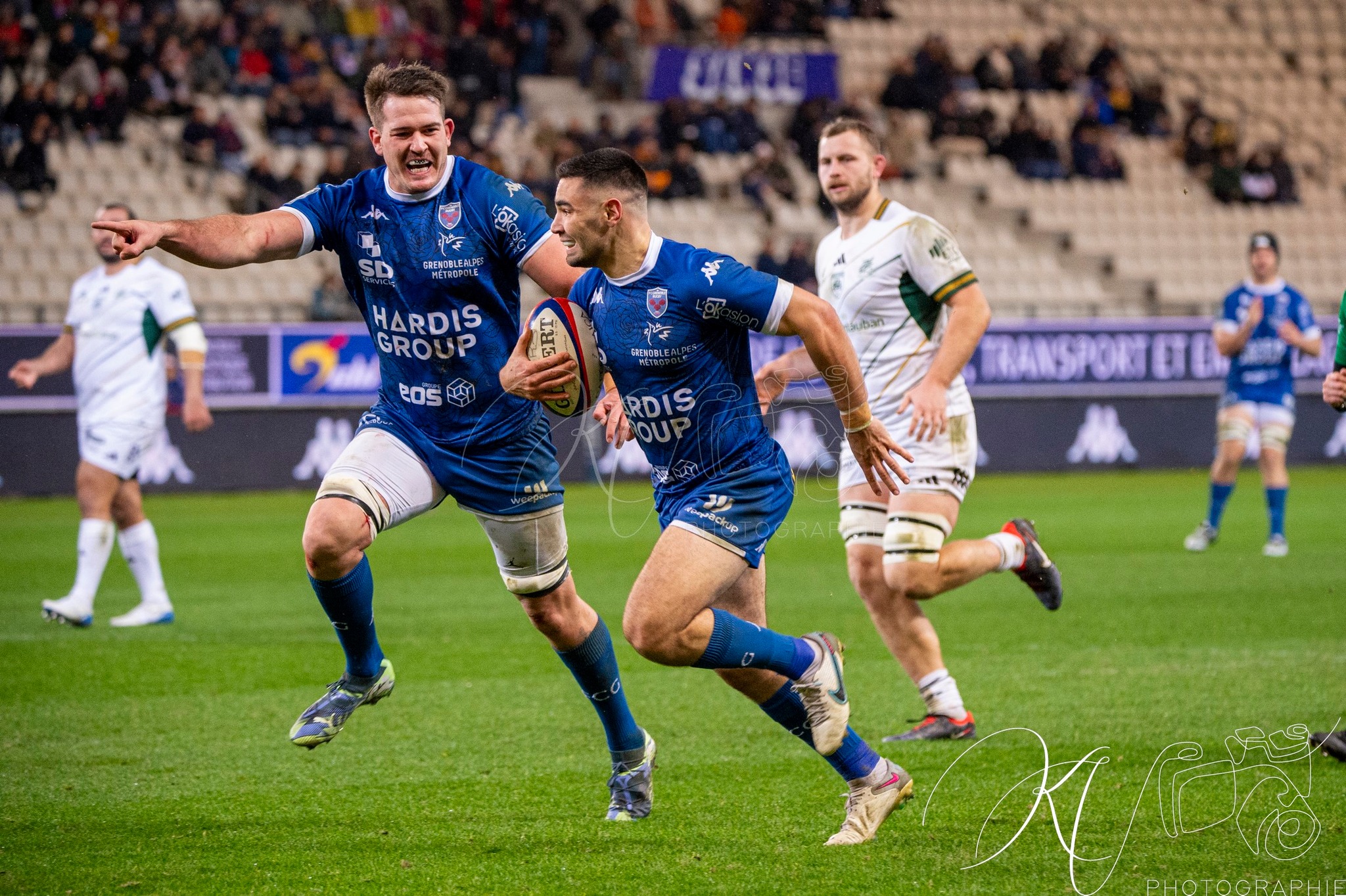  FC Grenoble Rugby - US Montauban - Rugby - FFR 2025 - Pro D2 - FC Grenoble Rugby (35) vs (15) US Montauban (#PD225PD2FCGUSB01) Photo by: Karine Valentin | Siuxy Sports 2025-01-09