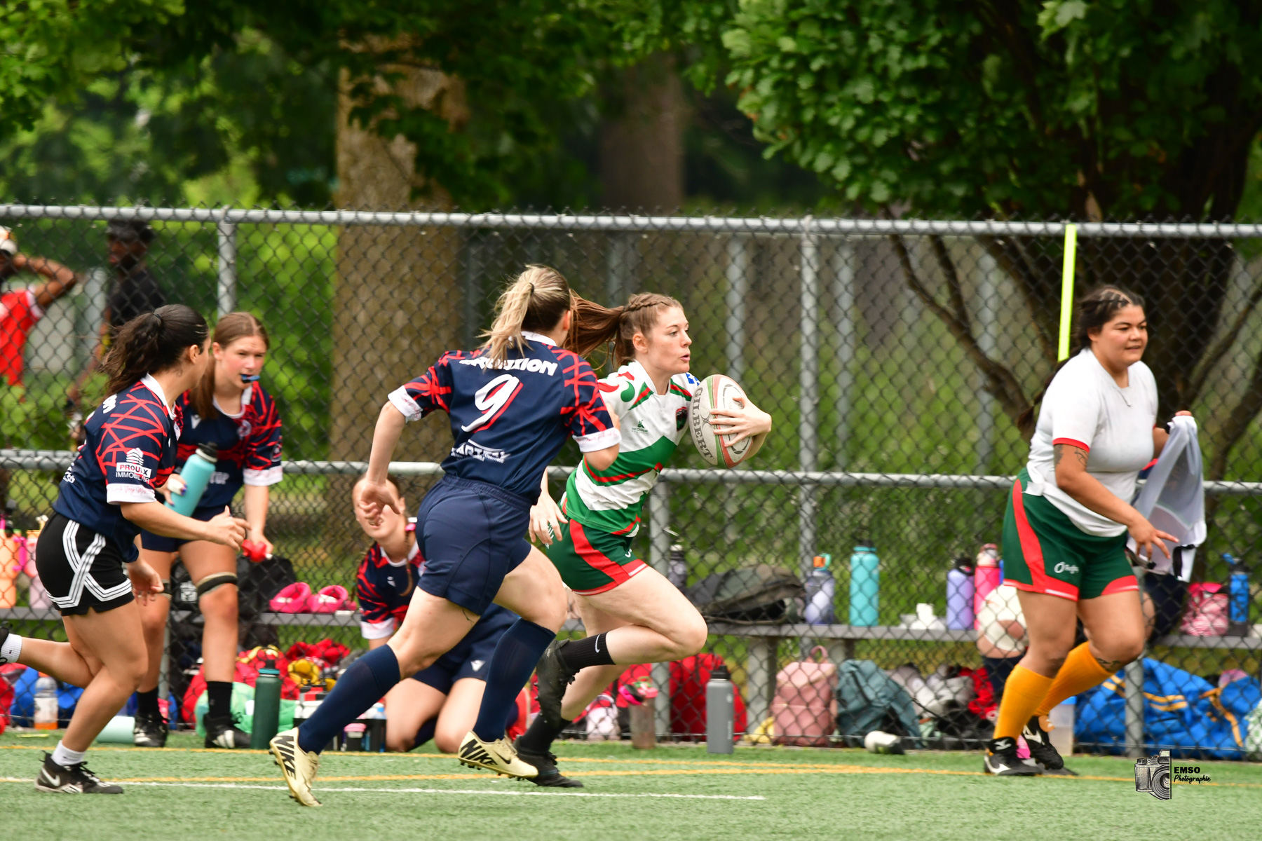  Rugby Club de Montréal - Braves de Trois-Rivières - Rugby - RQ 2025 - LQ2F - Rugby Club de Montréal vs Braves de Trois-Rivières (#RQ25LQ2FRCMB7) Photo by: emso photo | Siuxy Sports 2025-07-05
