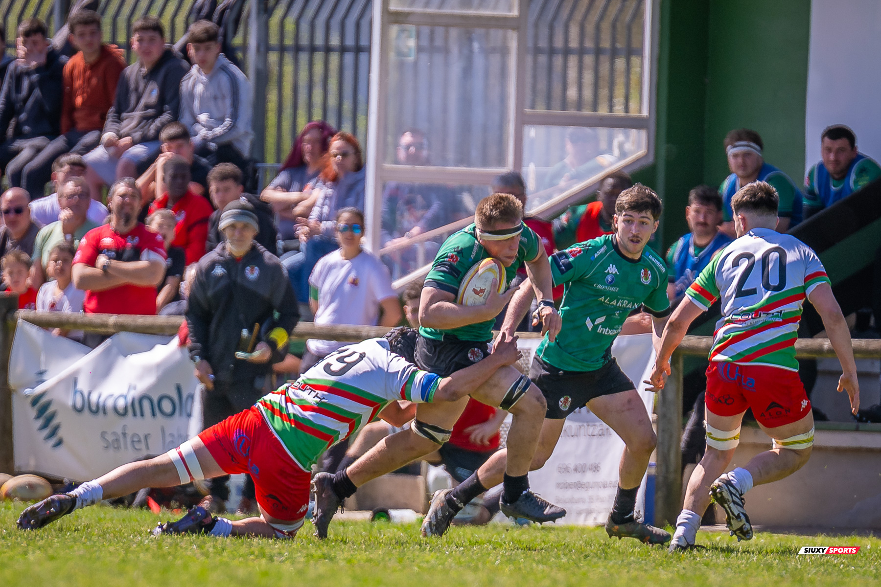  Gernika Rugby Taldea - Hernani Club Rugby Elkartea - Rugby - FER 2025 - DHB - Gernika (49) vs (15) CMO Hernani (#FER25DHBGERHER03) Photo by: Fredy Monfoto | Siuxy Sports 2025-03-30