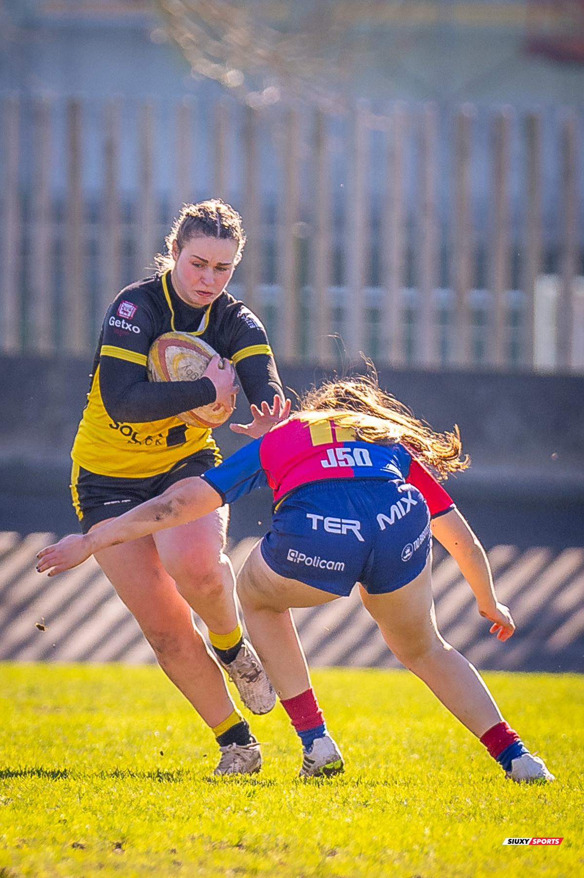  Getxo Artea Rugby Taldea - Futbol Club Barcelona Rugby - Rugby - FER 2025 - LIGA IBERDROLA - GETXO NESKAK (33) vs (12) AVFCBR FEM (#FER25LIGNBR01) Photo by: Fredy Monfoto | Siuxy Sports 2025-01-19