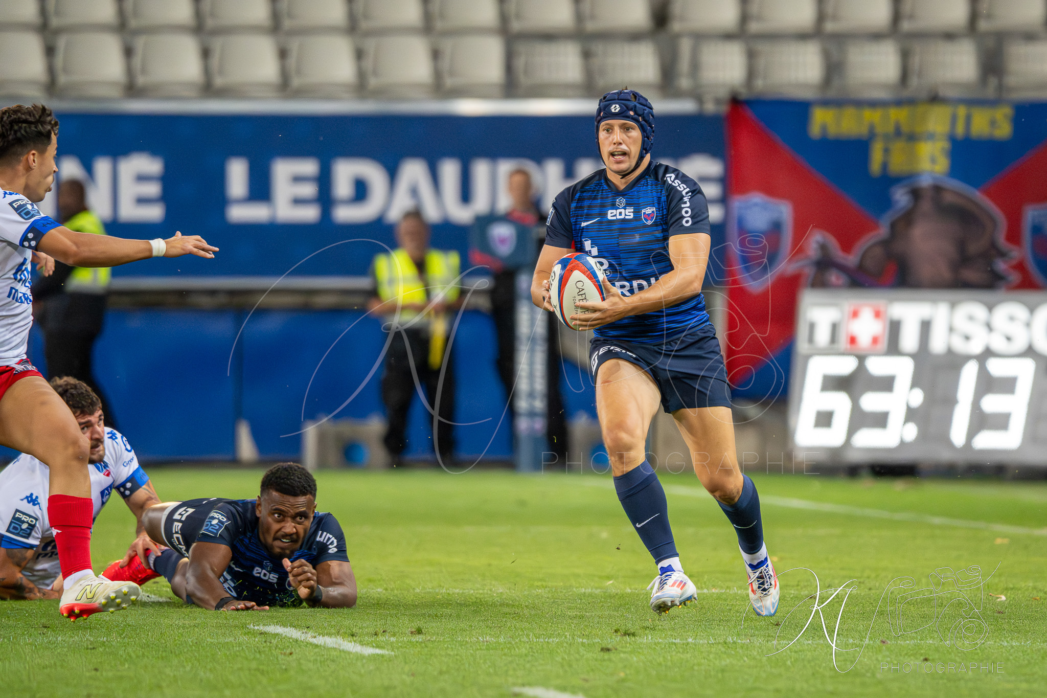  FC Grenoble Rugby - Stade Aurillacois - Rugby - FFR 2025 - FC Grenoble (38) vs (16) Stade Aurillacois (#FFR25FCGSA019) Photo by: Karine Valentin | Siuxy Sports 2025-09-05