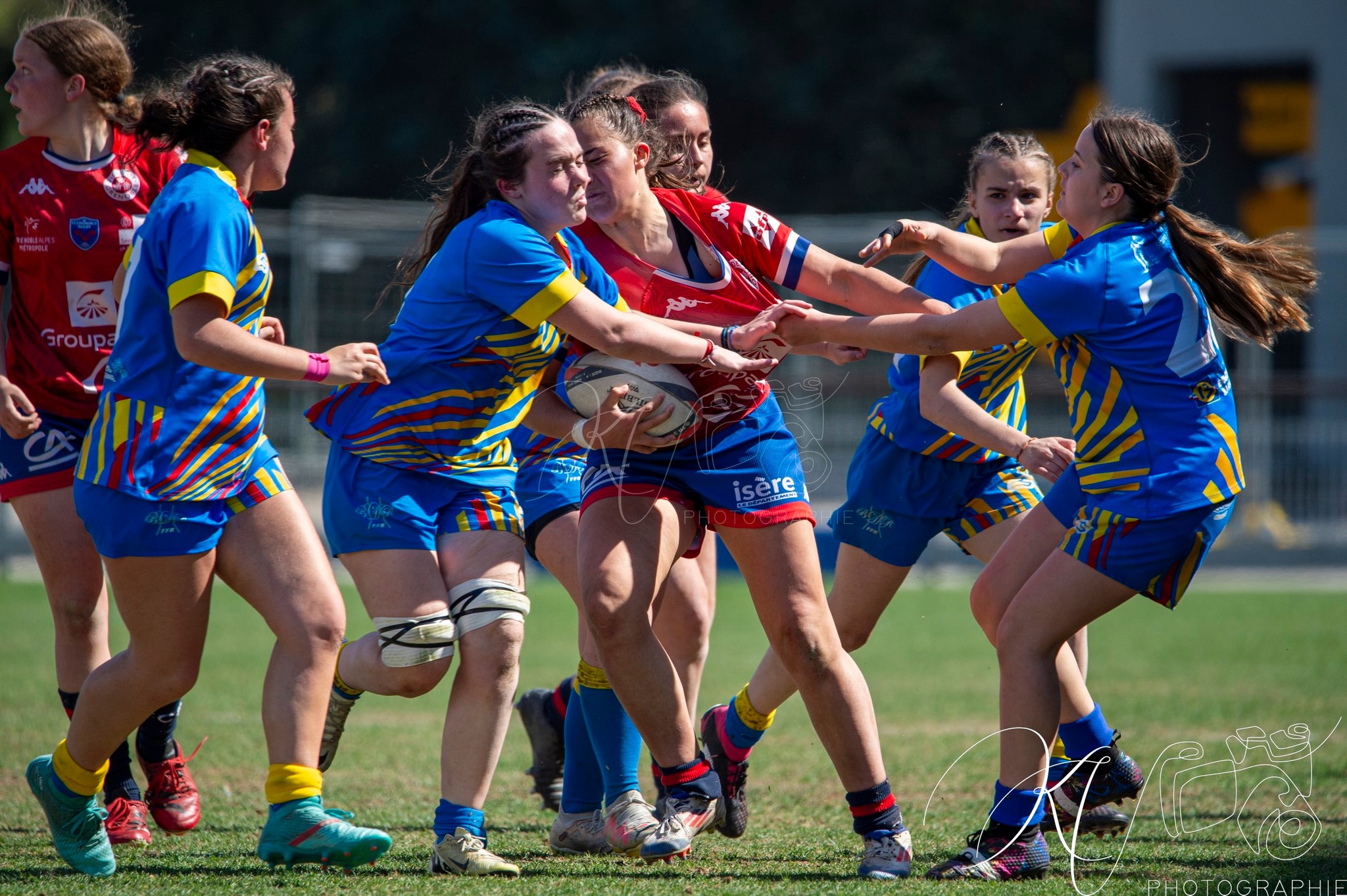  FC Grenoble Rugby - Provence - Rugby - FFR 2025 - U-18 Fém - Grenoble vs Provence (#FFR25U18GREPRO4) Photo by: Karine Valentin | Siuxy Sports 2025-04-05