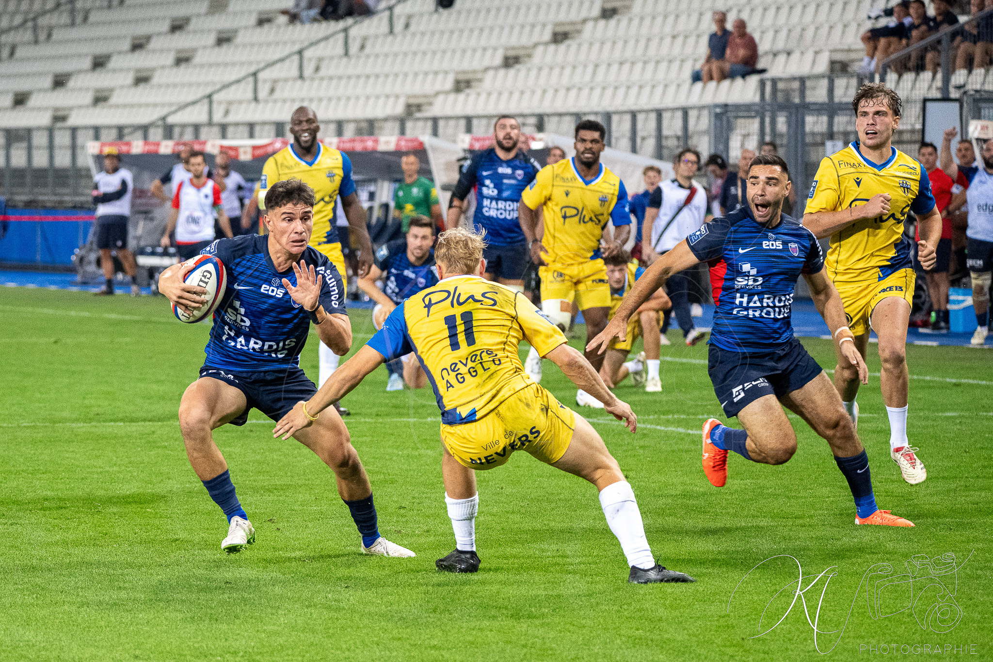 FC Grenoble Rugby - USON Nevers - Rugby - FFR 2025 - Pro D2 - Grenoble Rugby vs USON Nevers (#FFR25PD2GRUN9) Photo by: Karine Valentin | Siuxy Sports 2025-09-18