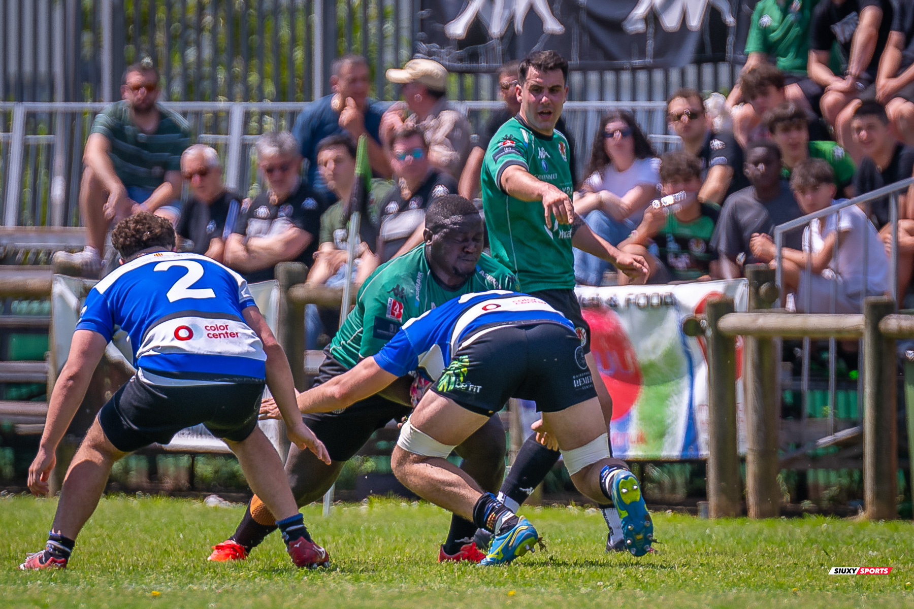  Gernika Rugby Taldea - Club de Rugby Sant Cugat - Rugby - FER 2025 - Sémi Final Ascenso - Gernika (24) vs (11) Sant Cugat (#FER25SFAGRTCRSC) Photo by: Fredy Monfoto | Siuxy Sports 2025-05-18