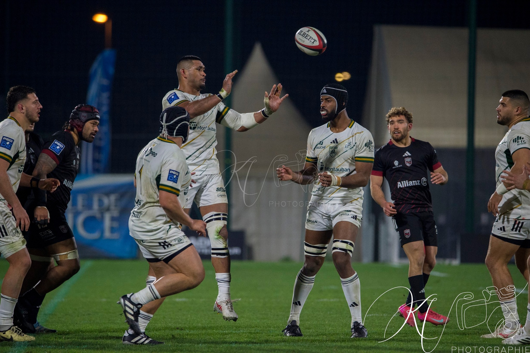  Stade niçois - US Montauban - Rugby - FFR 2025 - Pro D2 - Stade Niçois (7) vs (15) US Montauban (#PD225PD2SNUSM02) Photo by: Karine Valentin | Siuxy Sports 2025-02-21