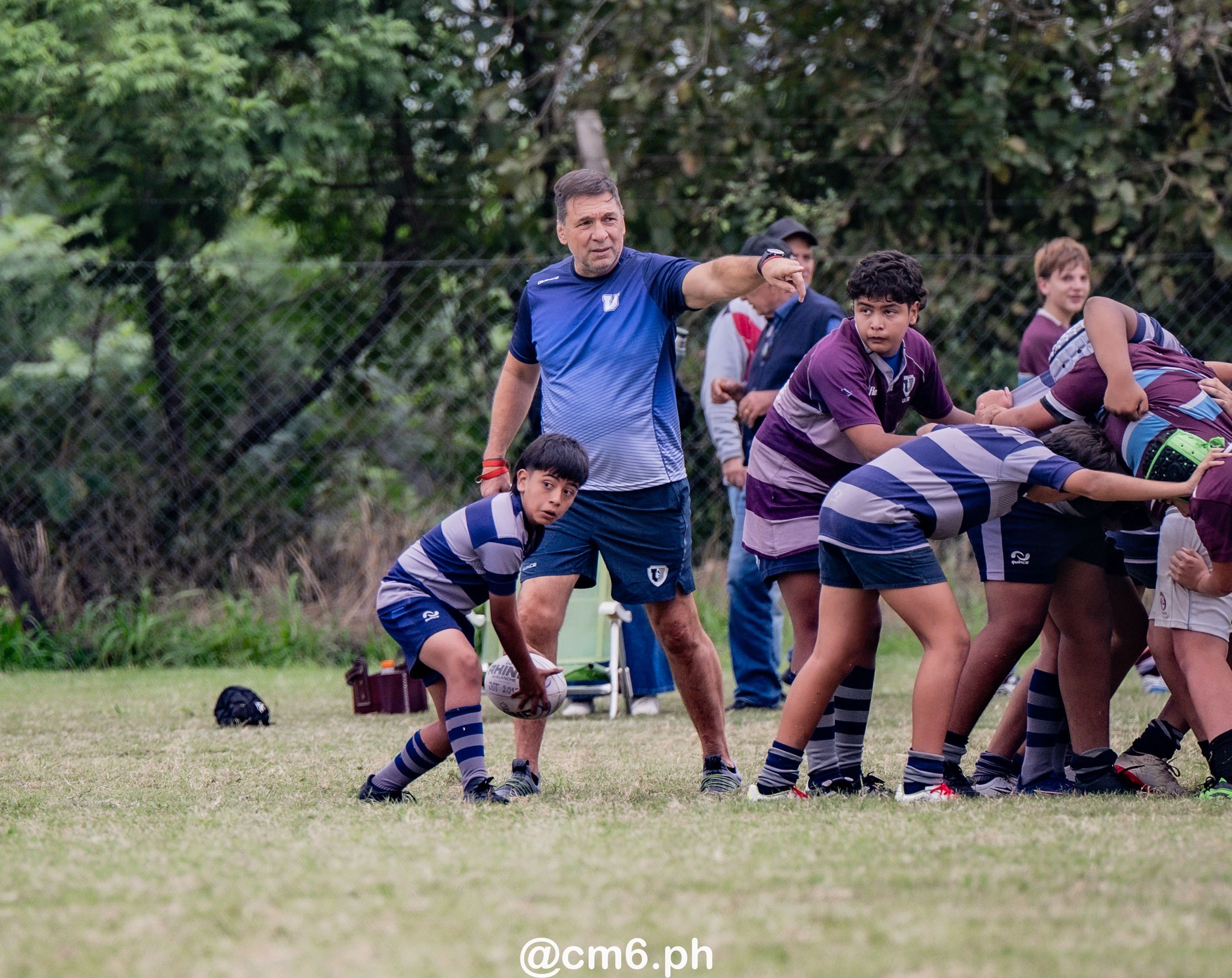  Universitario Rugby Club - Tucuman - Jockey Club (Tucuman) - Rugby - URT 2025 - M13 M15 - Universitario vs Jockey Club (#URT25M1315UNJC04) Photo by: Christian Mas | Siuxy Sports 2025-04-13