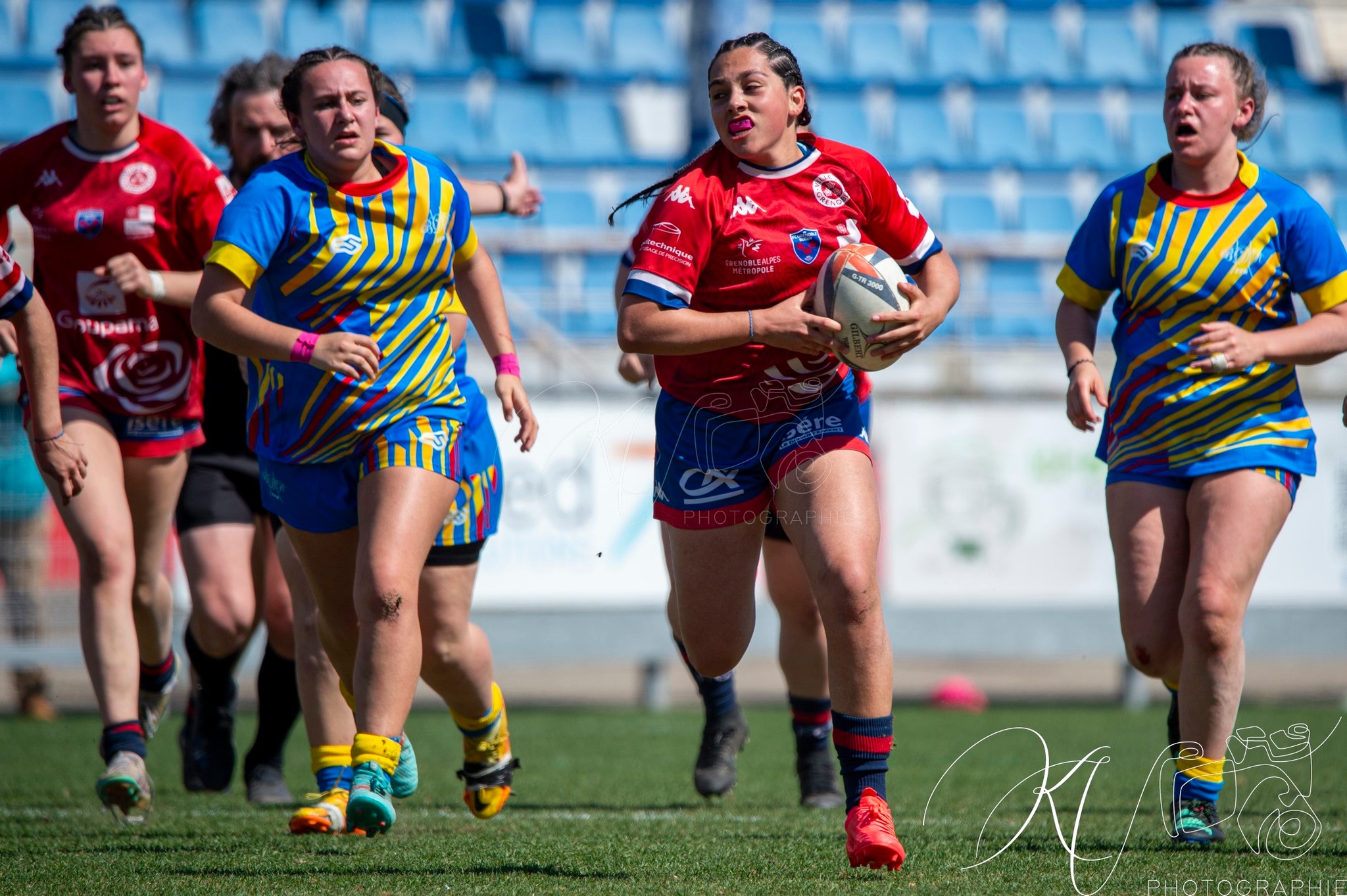  FC Grenoble Rugby - Provence - Rugby - FFR 2025 - U-18 Fém - Grenoble vs Provence (#FFR25U18GREPRO4) Photo by: Karine Valentin | Siuxy Sports 2025-04-05