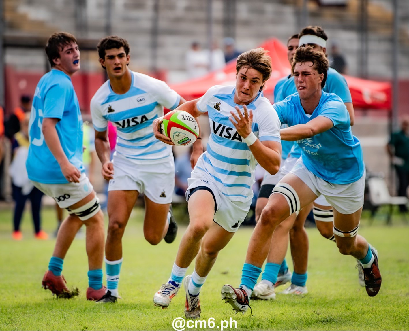  Seleccion Argentina de Rugby U-18 - Seleccion Uruguaya de Rugby U-18 - Rugby - 2025 Sudamérica Rugby U18 - Argentina vs Uruguay  (#2025SUDRU18ARUR04) Photo by: Christian Mas | Siuxy Sports 2025-04-09