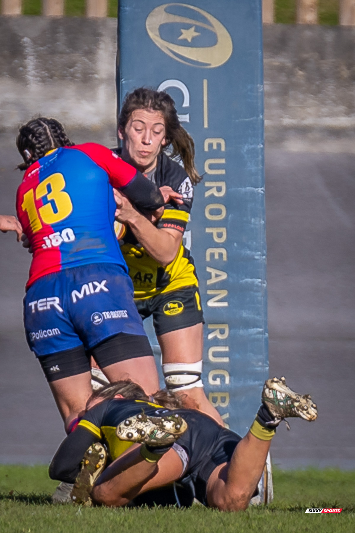  Getxo Artea Rugby Taldea - Futbol Club Barcelona Rugby - Rugby - FER 2025 - LIGA IBERDROLA - GETXO NESKAK (33) vs (12) AVFCBR FEM (#FER25LIGNBR01) Photo by: Fredy Monfoto | Siuxy Sports 2025-01-19