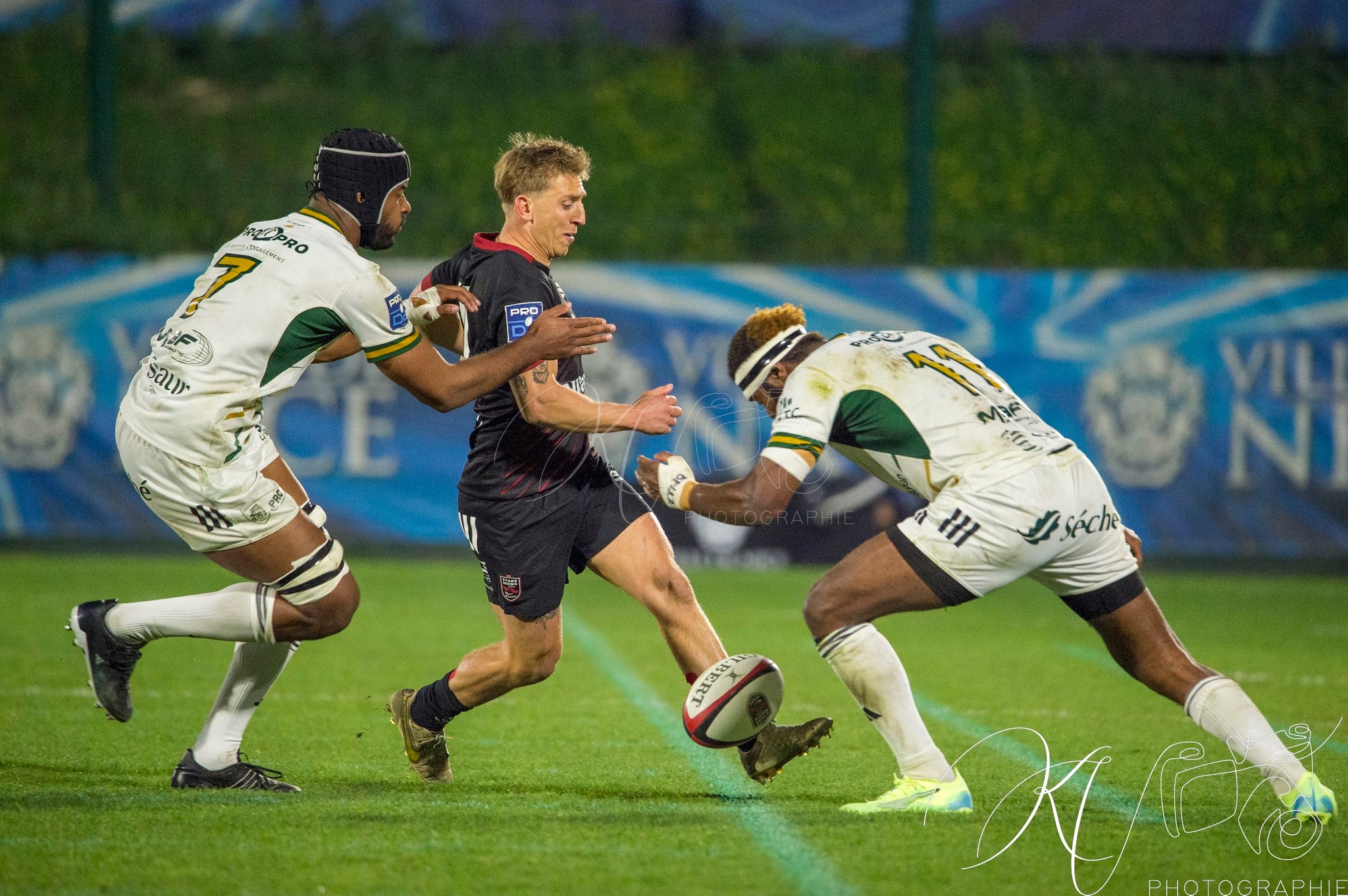  Stade niçois - US Montauban - Rugby - FFR 2025 - Pro D2 - Stade Niçois (7) vs (15) US Montauban (#PD225PD2SNUSM02) Photo by: Karine Valentin | Siuxy Sports 2025-02-21