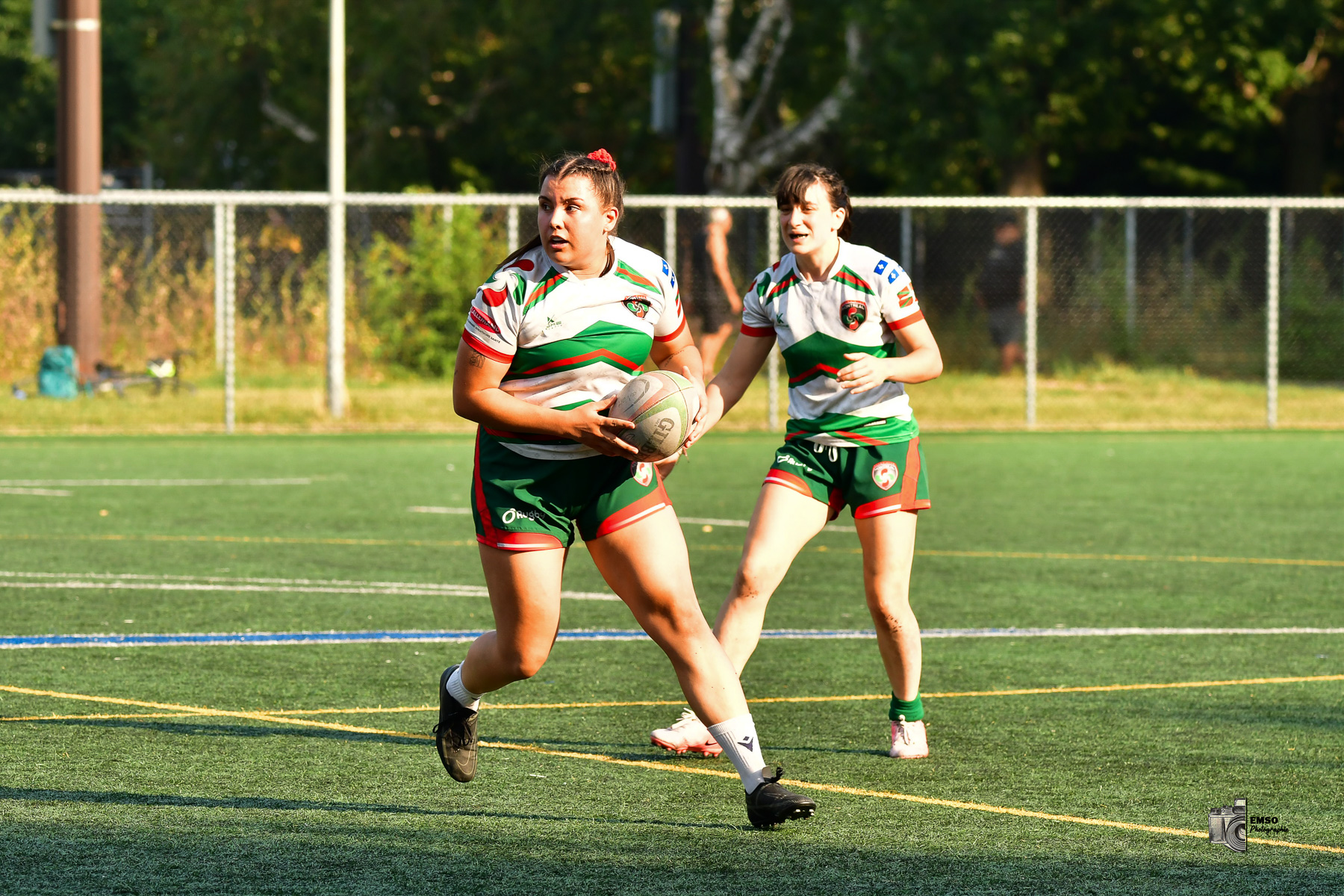  Rugby Club de Montréal - Braves de Trois-Rivières - Rugby - RQ 2025 - LPR2 F - Demi Finale - RCM (48) vs (14) Braves de Trois-Rivières (#RQ25LP2FRCMB8) Photo by: emso photo | Siuxy Sports 2025-08-09